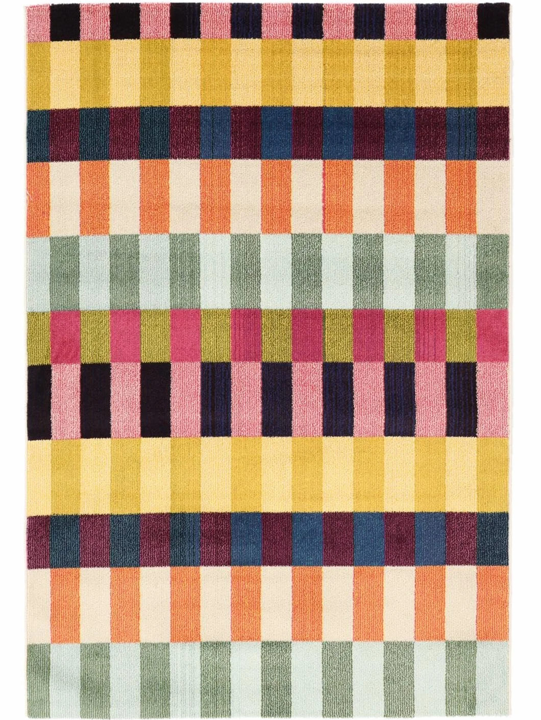 RugVista Flor, Dywan, Nowoczesne, 140 x 200 cm, Prostokąt, Wysoki, Pokój dzienny, Sypialnia, Kuchnia, Czyścić wyłącznie chemicznie, Wielobarwność