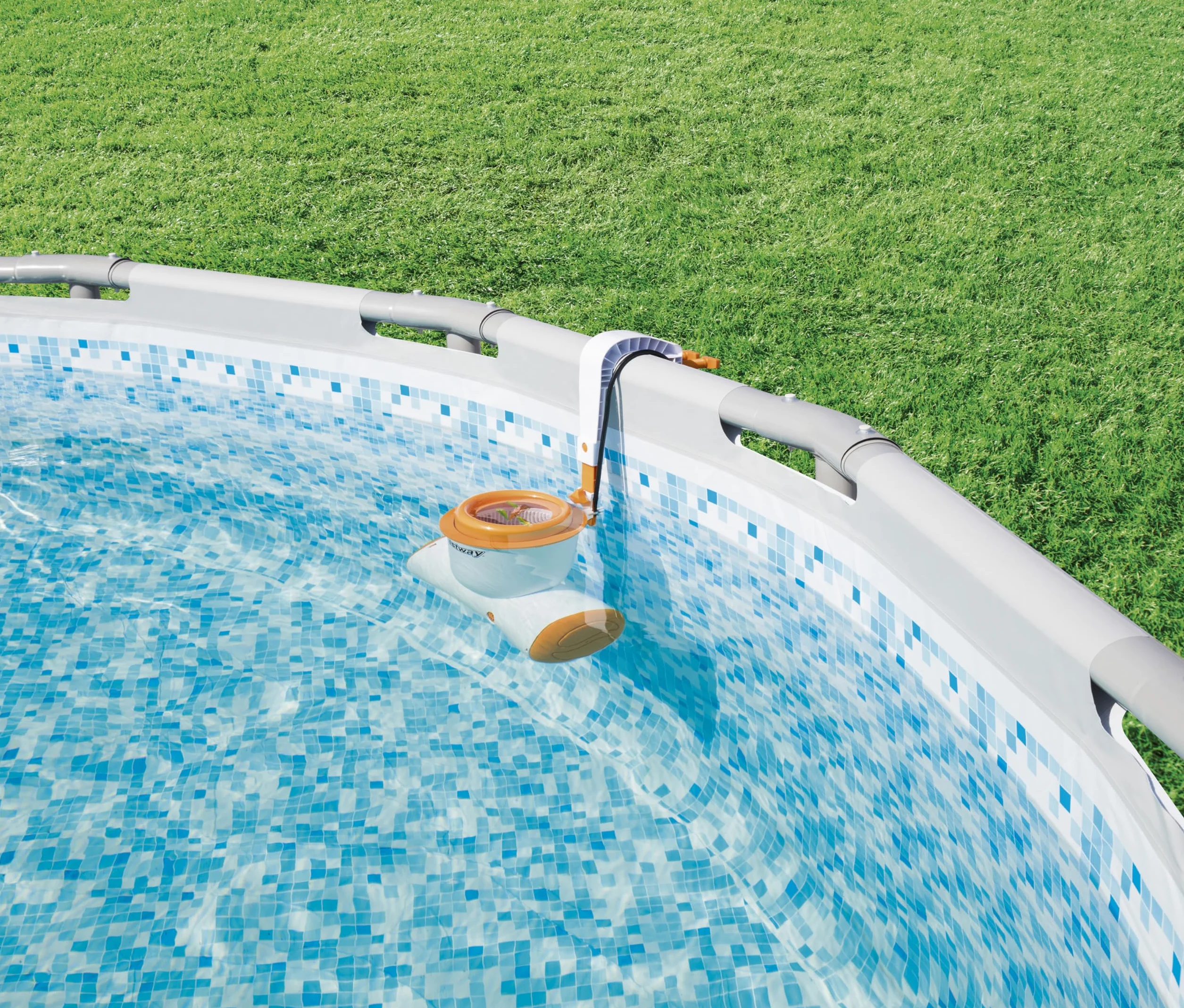 Bestway Skimatic 2 w 1 skimmer do zawieszenia/pompa filtrująca 2,574 l/h, 48 W