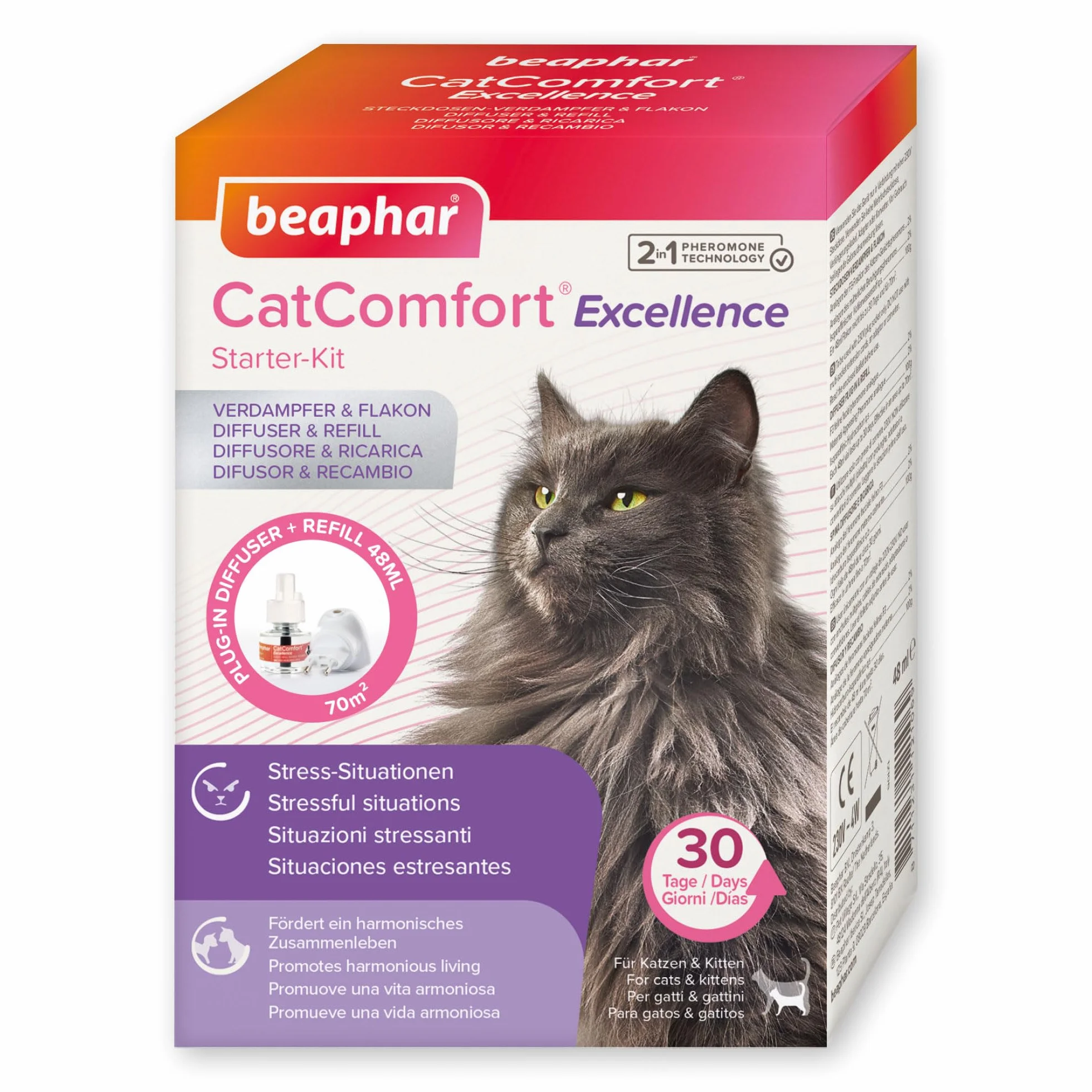 Beaphar CatComfort Excellence zestaw startowy 48 ml