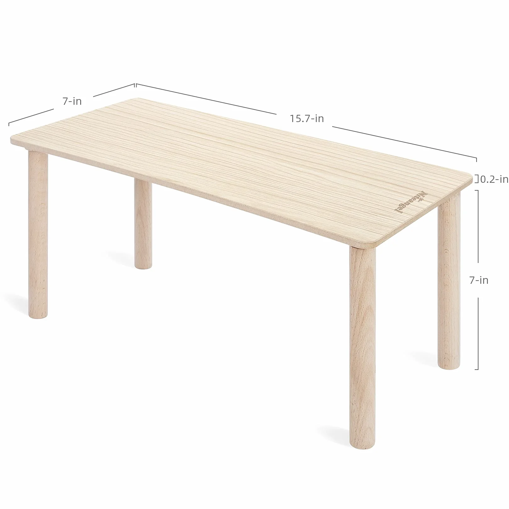 Niteangel Drewniana platforma do zabawy dla małych zwierząt domowych 18 cm