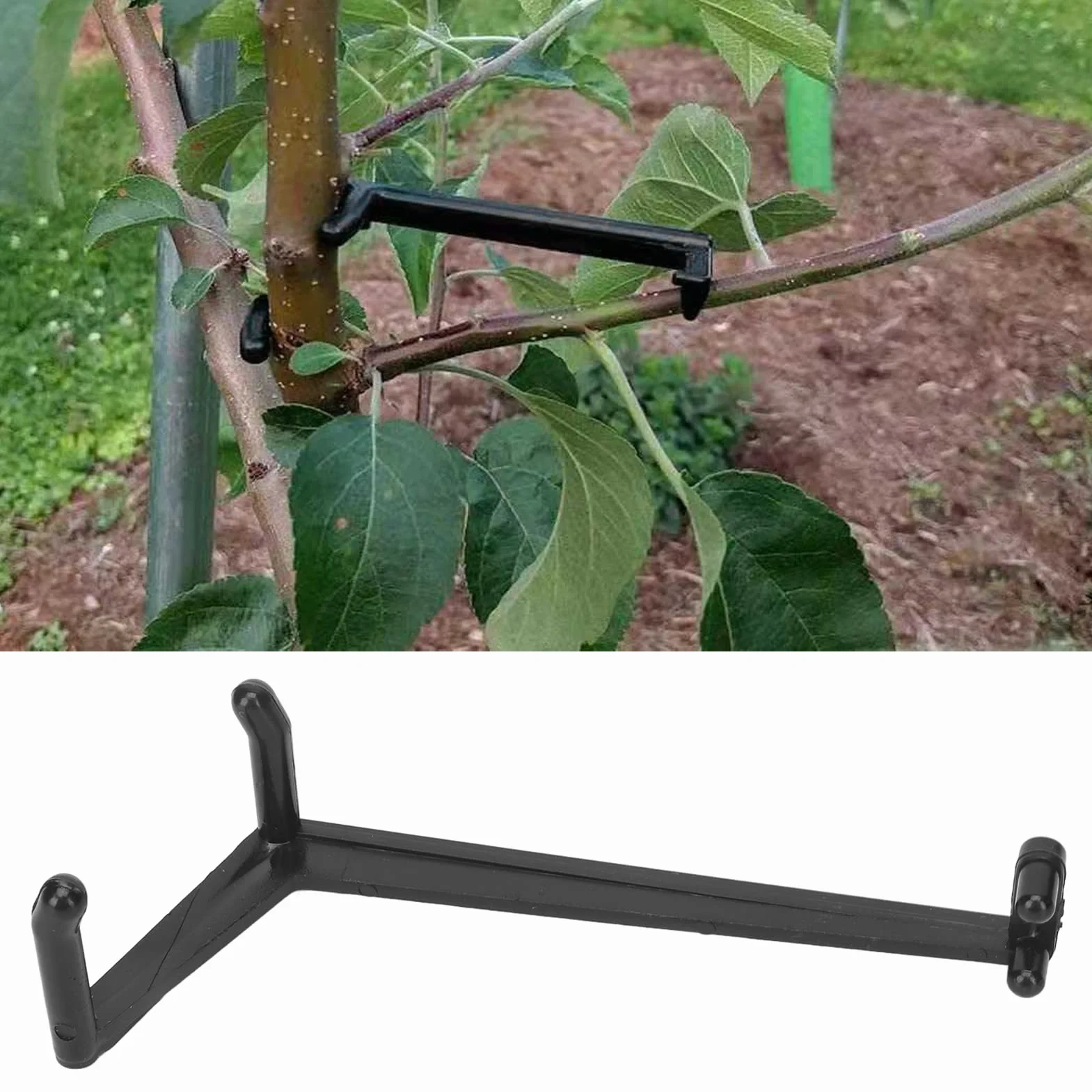 Rozpieracz Gałęzi Drzewa Owocowego, 20 szt. Plastikowy Trwały Rozpieracz Gałęzi Odporne na Ciśnienie Narzędzie Bonsai do Ogrodnictwa