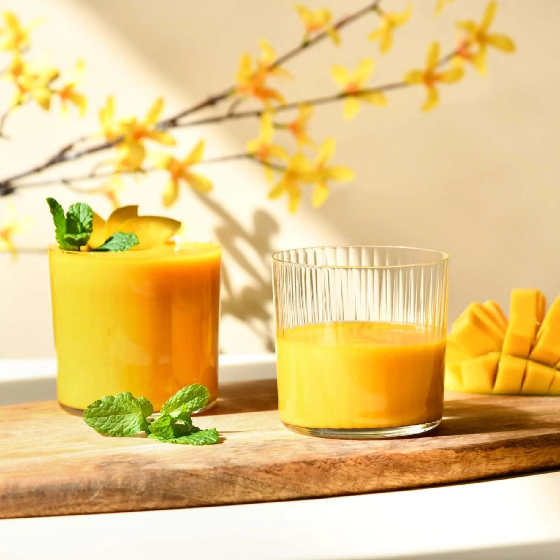 KROSNO Szklanki do Cydru i Napojów Mixology LUMI, Zestaw 6 x 410 ml | Szkło Kryształowe Bezołowiowe, bardzo cienkie ścianki, zdobienie optyczne, do cydru, lemoniady i napojów gazowanych, zmywarka