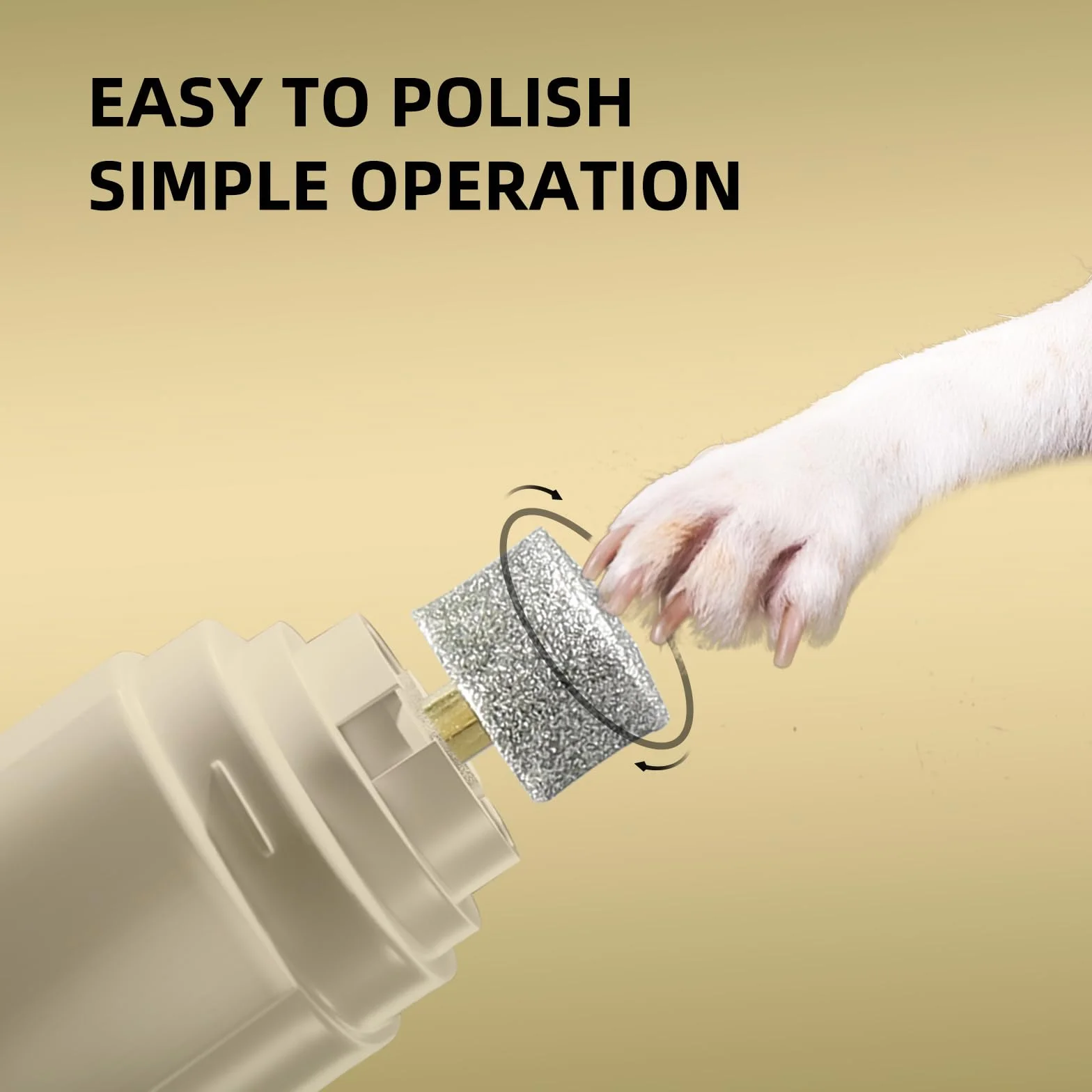 Zamienne głowice do szlifierek do paznokci dla psów, kompatybilne z Casfuy, powłoka diamentowa, zestaw 3 szt.
