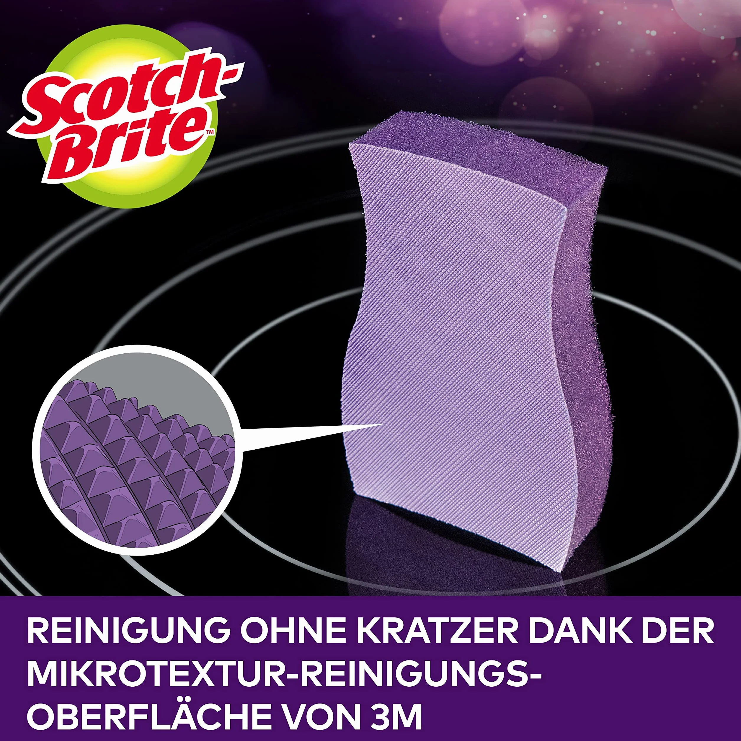 Scotch-Brite Szklane podkładki do kuchenek, 3 szt