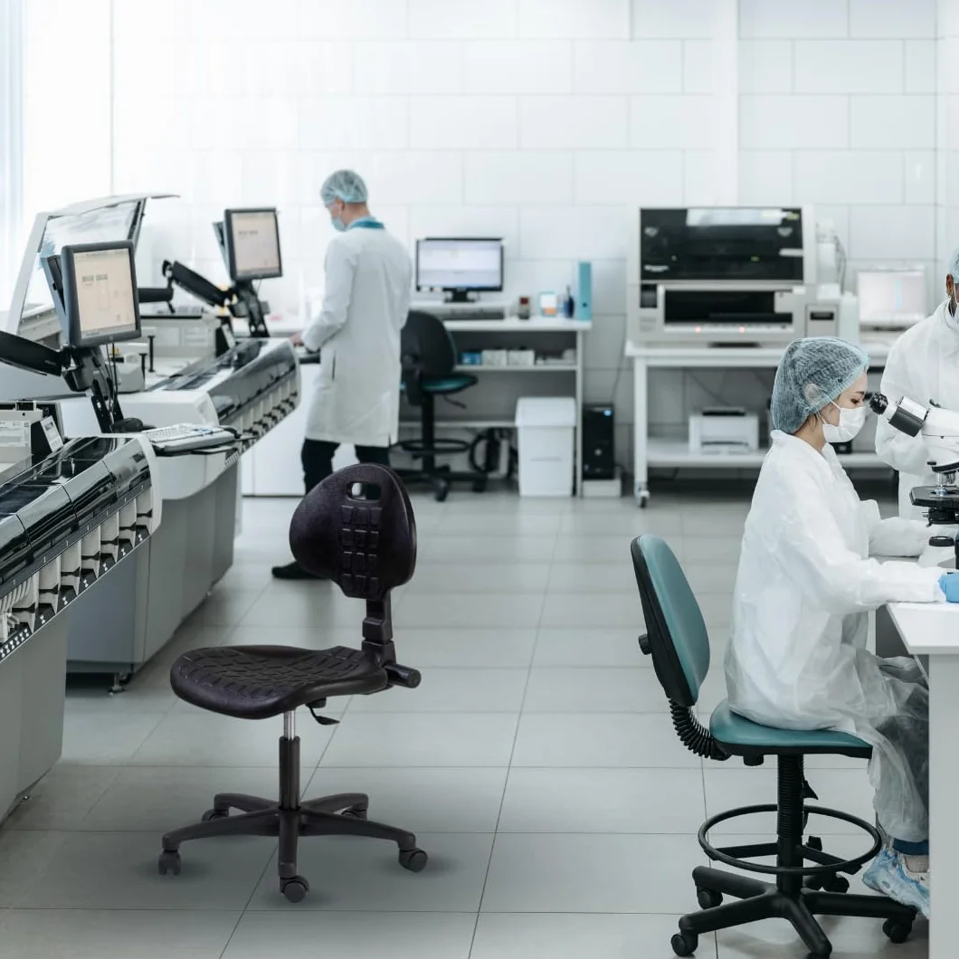 Topsit Krzesło robocze, plastik, czarne