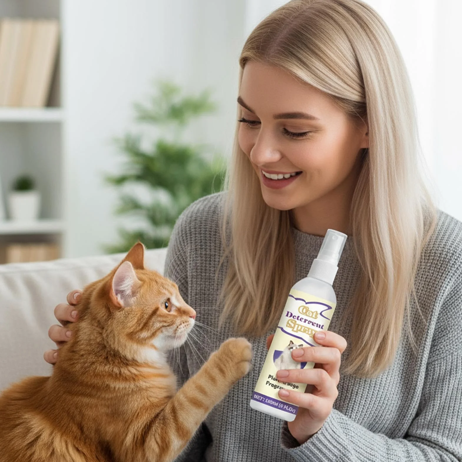 Spray Przeciw Drapaniu Dla Kotów - Środek do Szkolenia Zachowania Zwierząt Domowych