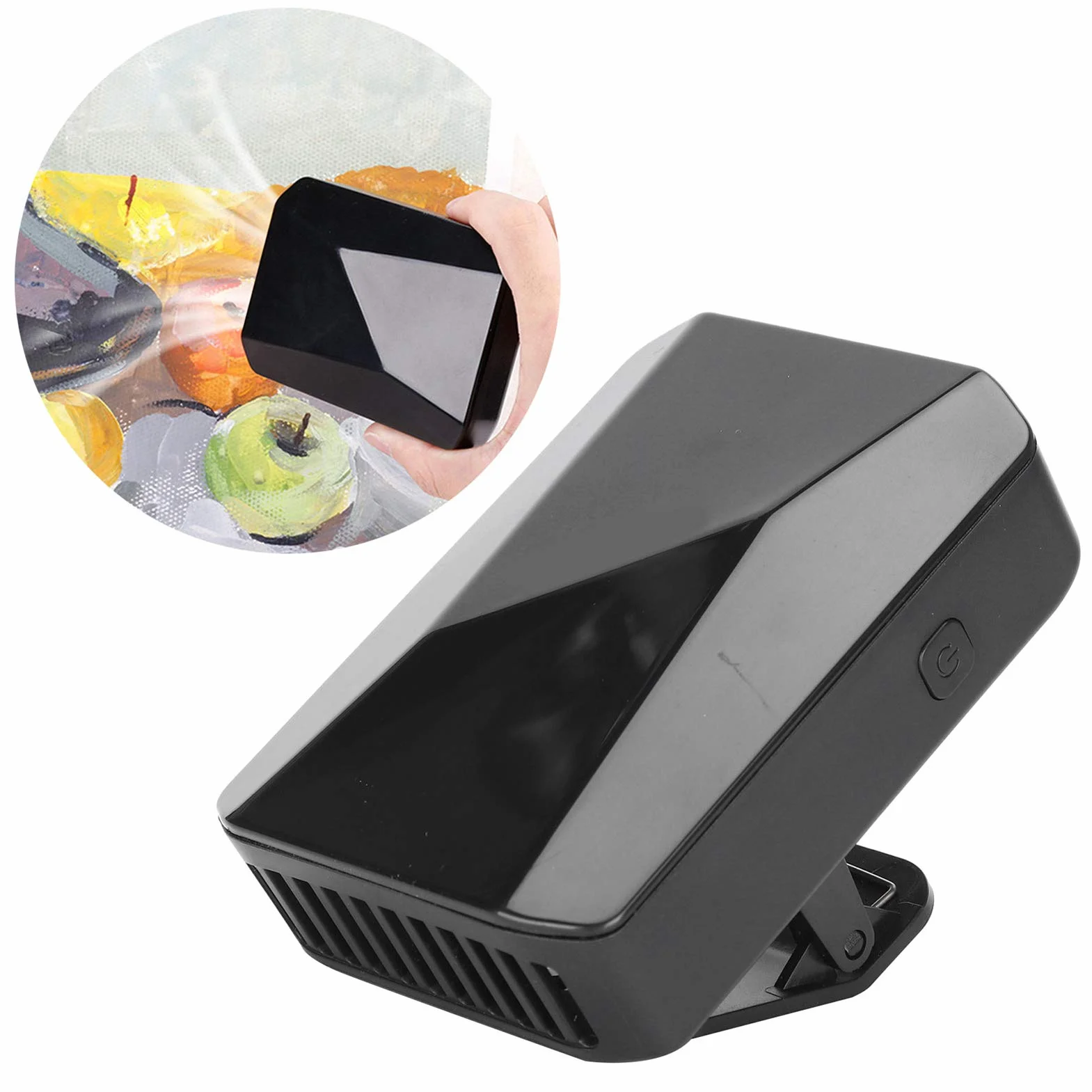Mini suszarka do farb, wysokiej jakości suszarka do farb kolorowych Długotrwała Przenośna Cicha praca z ładowaniem USB Konstrukcja do użytku na zewnątrz do akwareli do samochodu