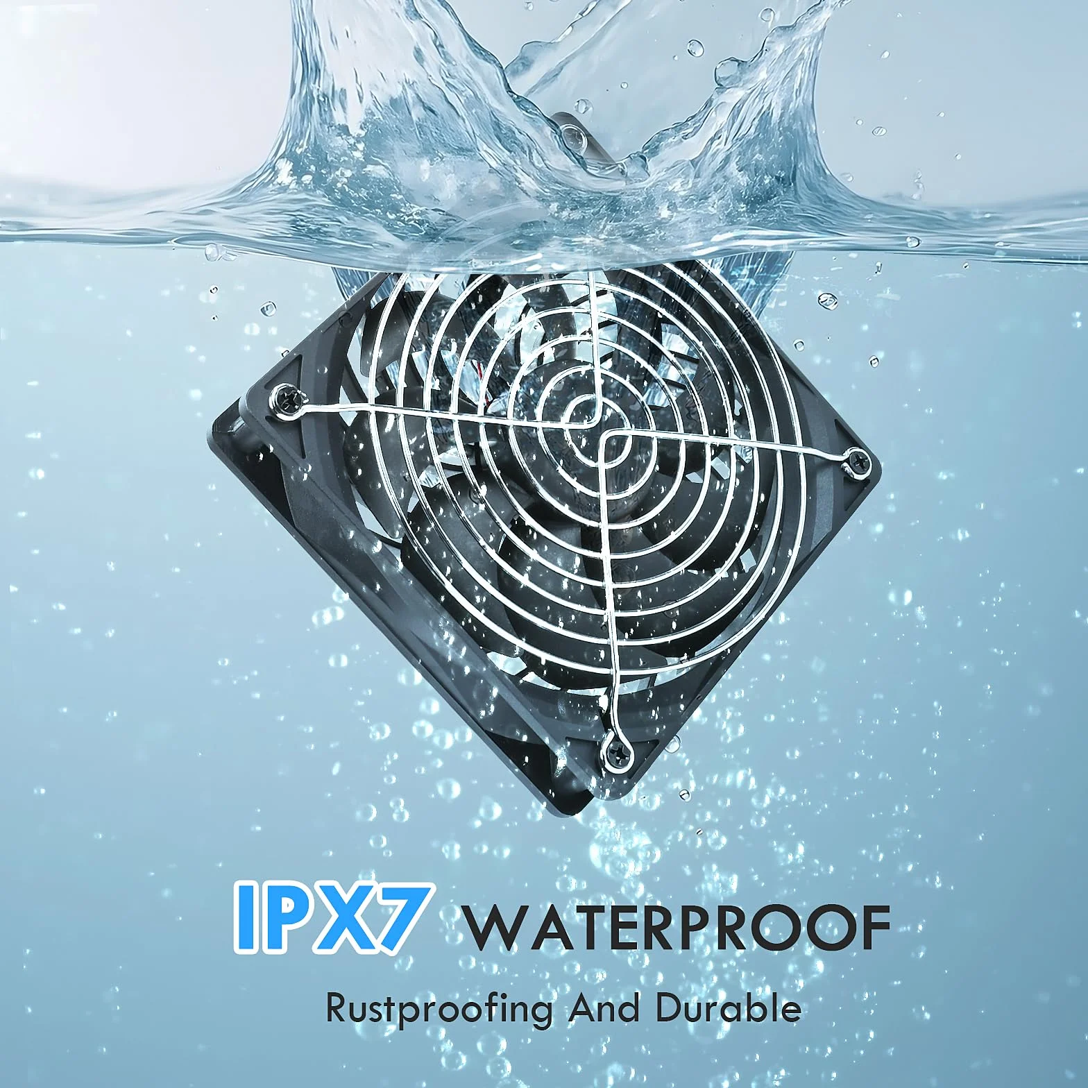 Gerbala Solarny podwójny wentylator wydechowy, 12 W, solarny wentylator do małych kurników, szop, domków dla zwierząt domowych, cyrkulacja powietrza na świeżym powietrzu, wodoszczelny