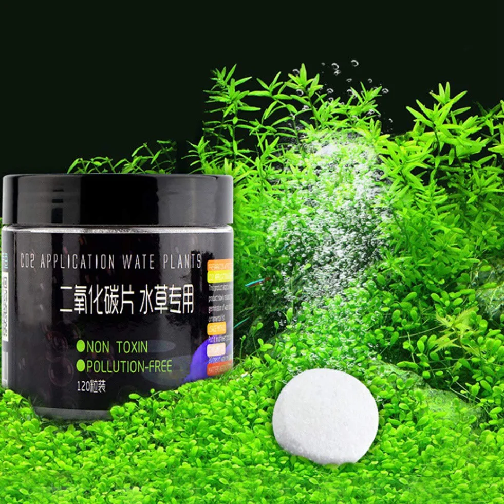 Tabletka CO2 Węgiel dla Roślin Wodnych Akwarium