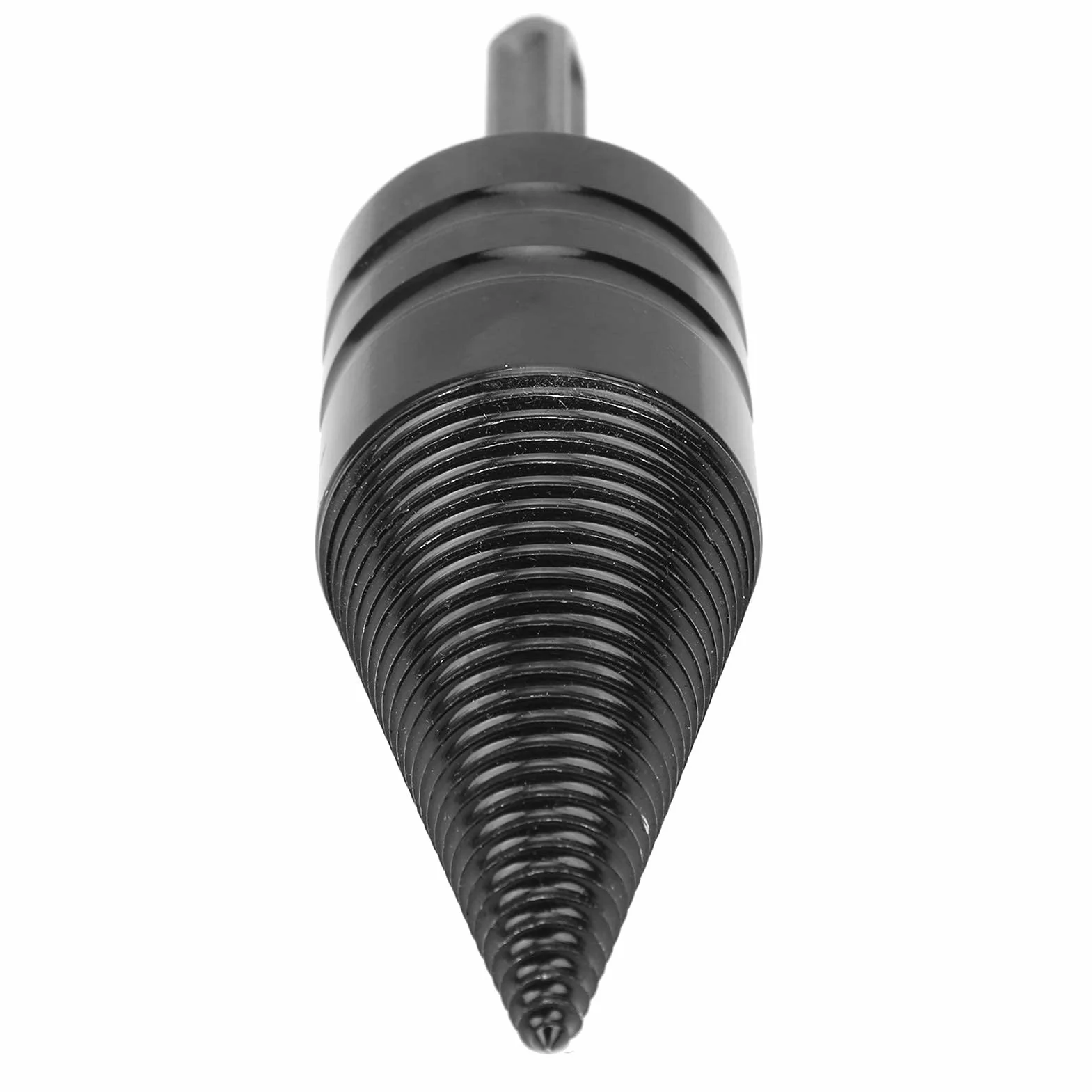Wiertło do drewna opałowego Rozłupywarka do drewna, Wytrzymała łuparka do drewna ze stali węglowej, 42 mm, Hex Shank Wiertarka do drewna opałowego, do użytku domowego