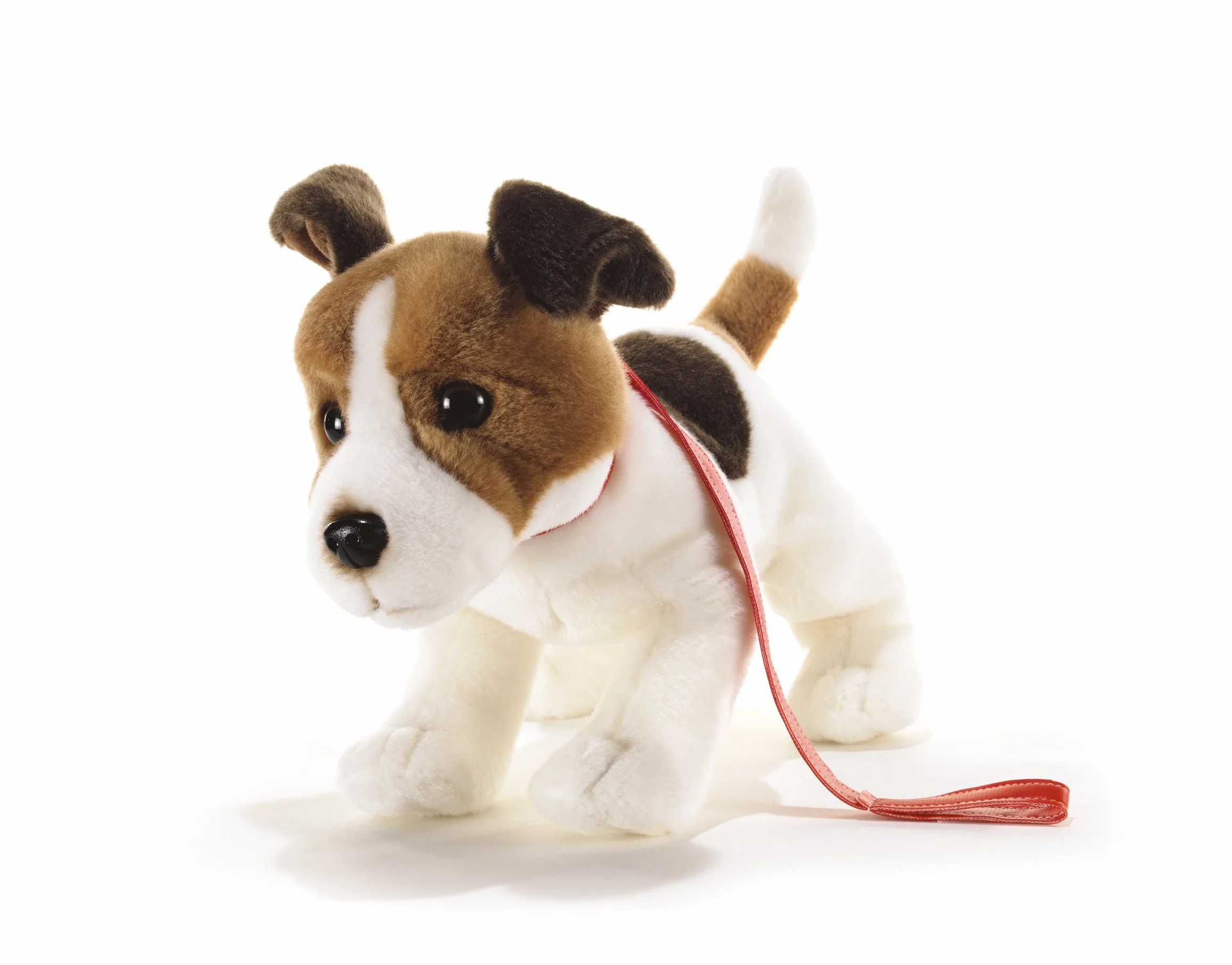 Plush & Company 15782 Dogs Milo JRT pluszowa zabawka ze smyczą 32 cm wielokolorowa