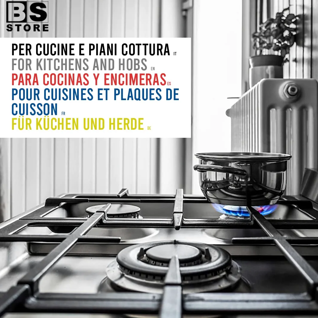 BSSTORE CG143 5 uniwersalnych dysz LPG 6 MB do butli, kuchenek gazowych | Różne rozmiary (małe 0,50-2 x średnie 0,70 - duże 0,90 - piekarnik 0,95) 5 dysz LPG
