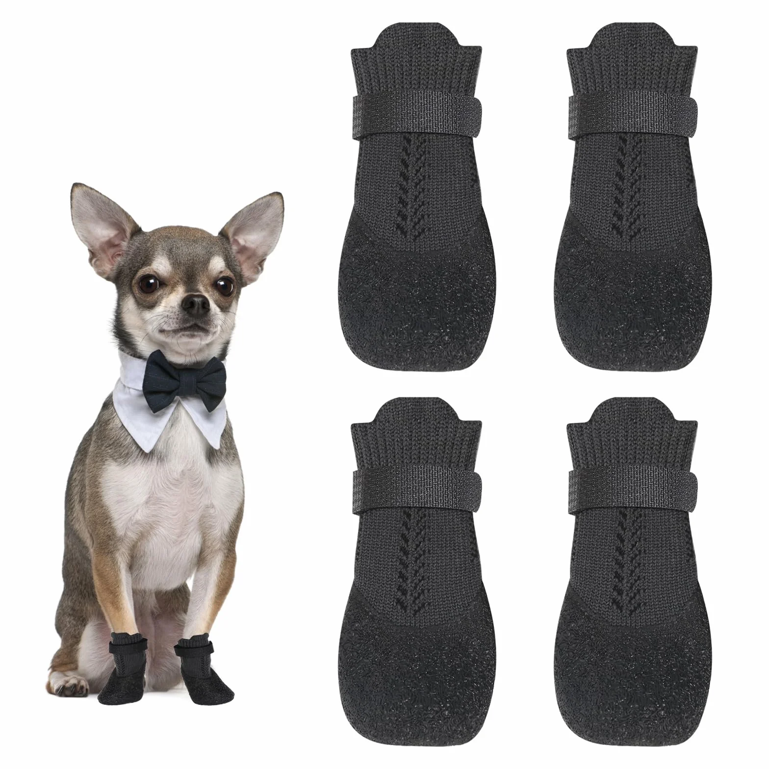 Buty dla psów oddychające antypoślizgowe szer. 4,9 cm L