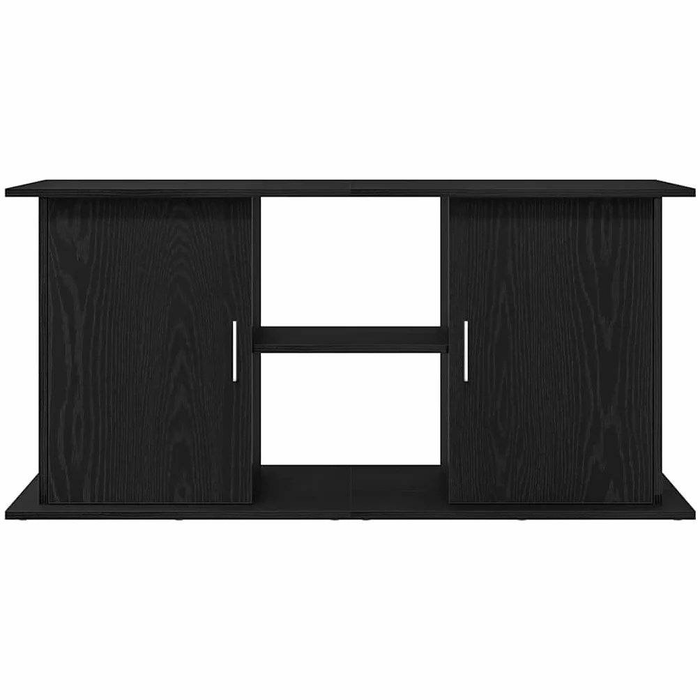 vidaXL Szafka pod akwarium czarny dąb 121x41x58 cm