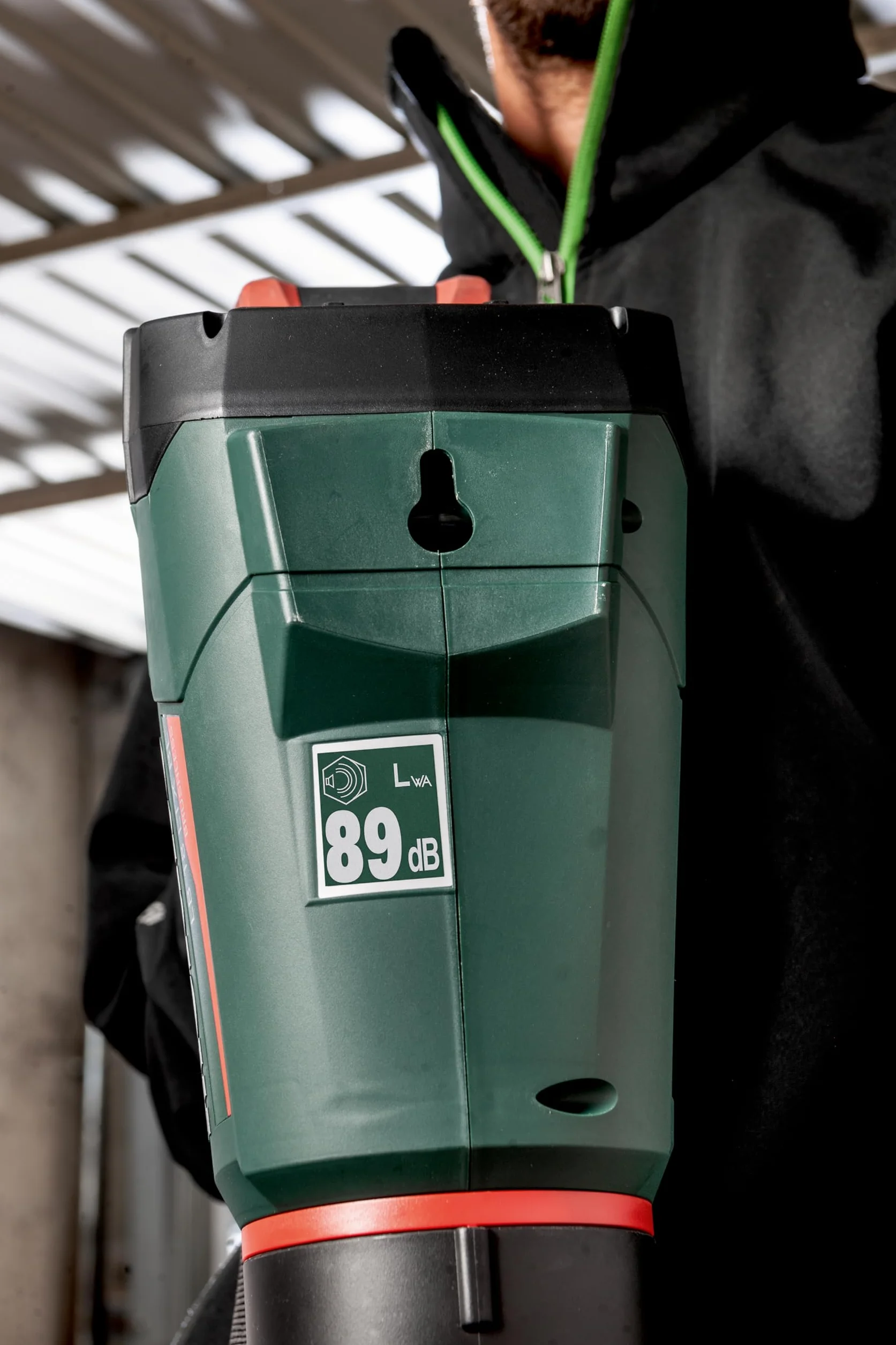 Metabo akumulatorowa dmuchawa do liści LB 18 LTX BL – 601607850 – 18 V – Cicha dmuchawa z mocnym silnikiem i stałą siłą nadmuchu – Bez akumulatora i ładowarki