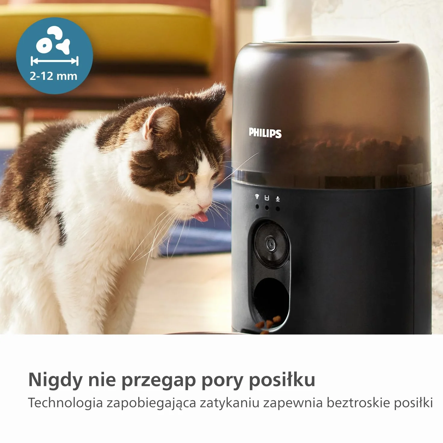 Philips Inteligentny Podajnik Karmy Dla Zwierząt z Kamerą PAW5320/02