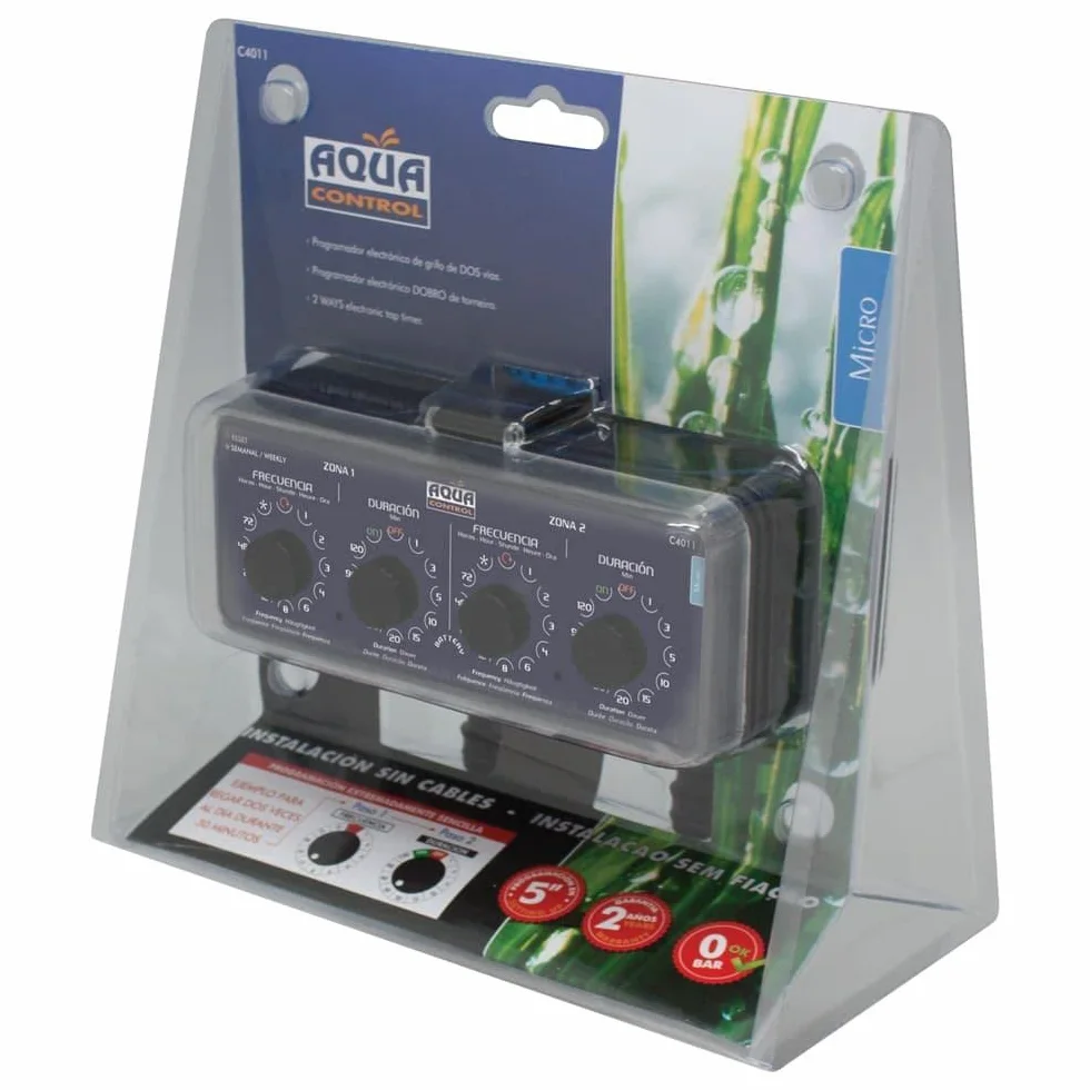 AQUA CONTROL Podwójny timer nawadniania C4011