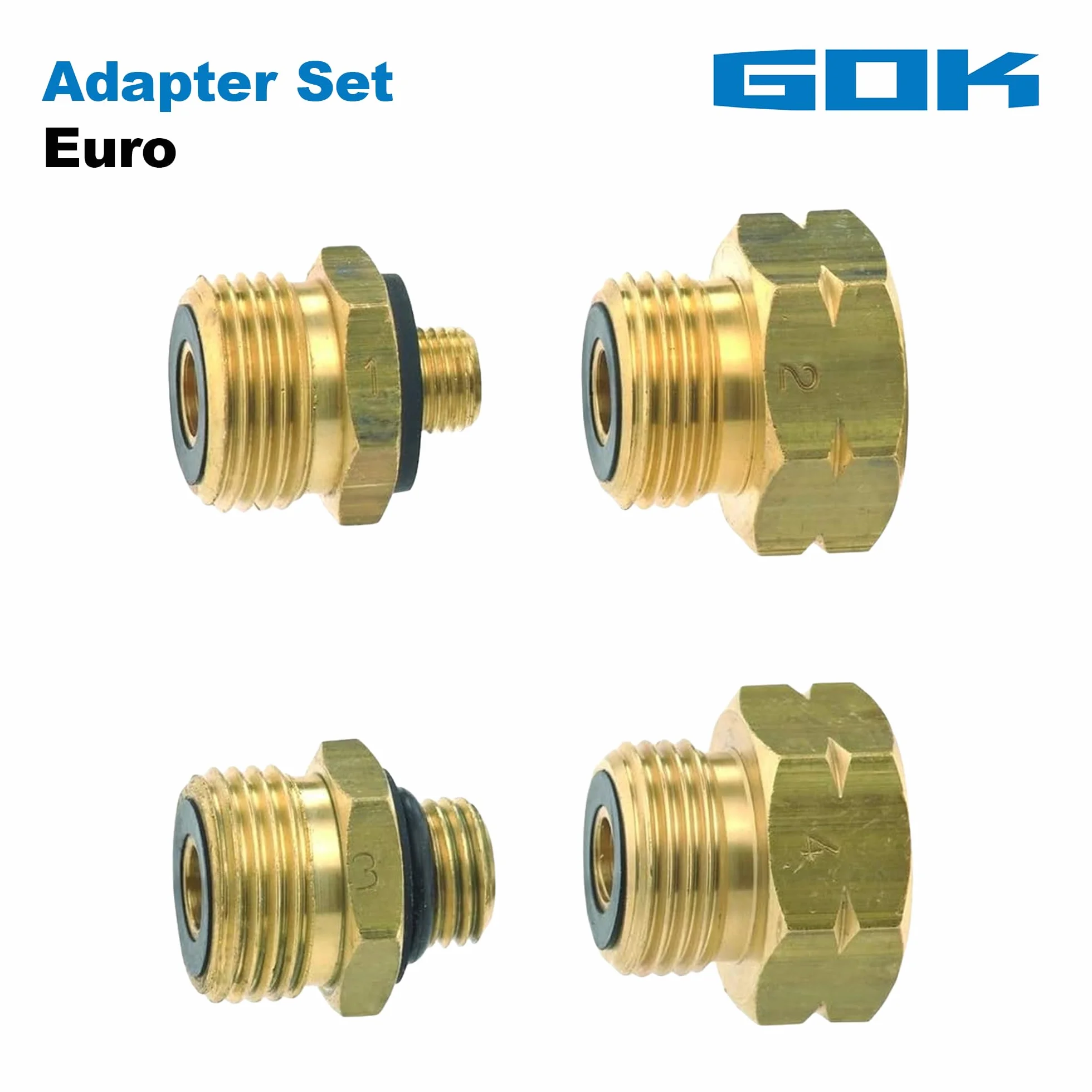 Zestaw adapterów Euro do europejskich butelek z propanem/butanem, adapter gazowy