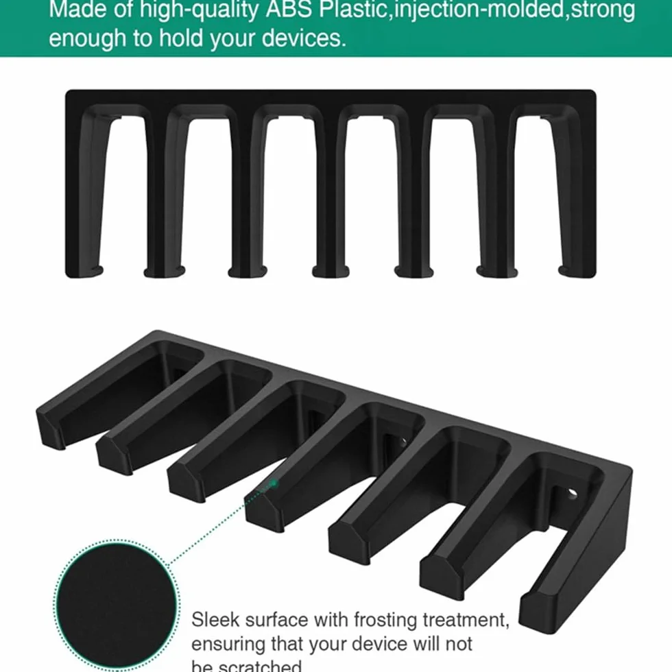 MiOYOOW PMAG Rack Wall Mount, AR Mag Holder, 6-Slot Mag Storage Rack uchwyt ścienny magnetyczny uchwyt na czasopisma na polowanie AR-15