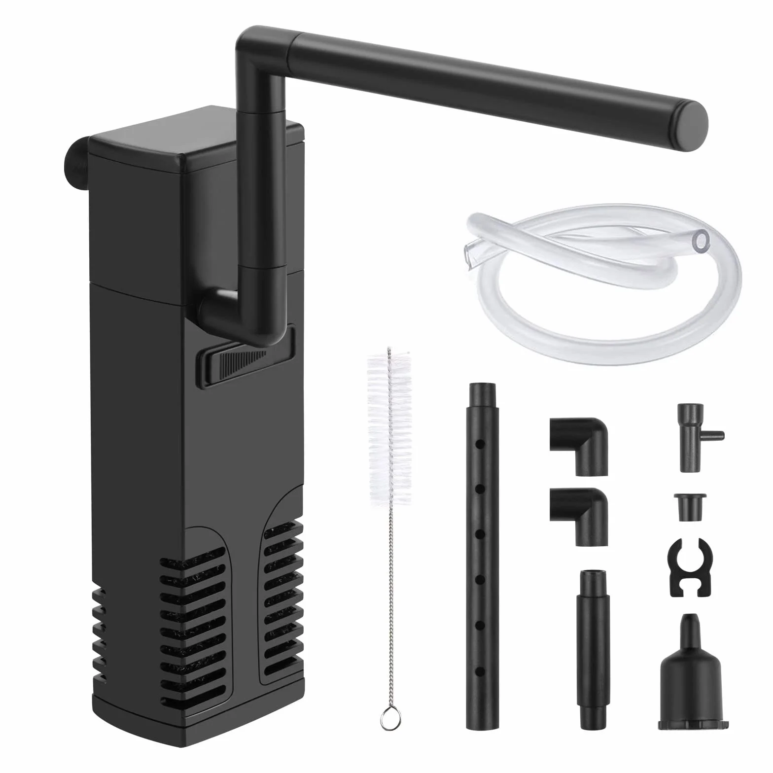 Flintronic Filtr wewnętrzny akwarium 4W 300L/H Pompa akwariowa