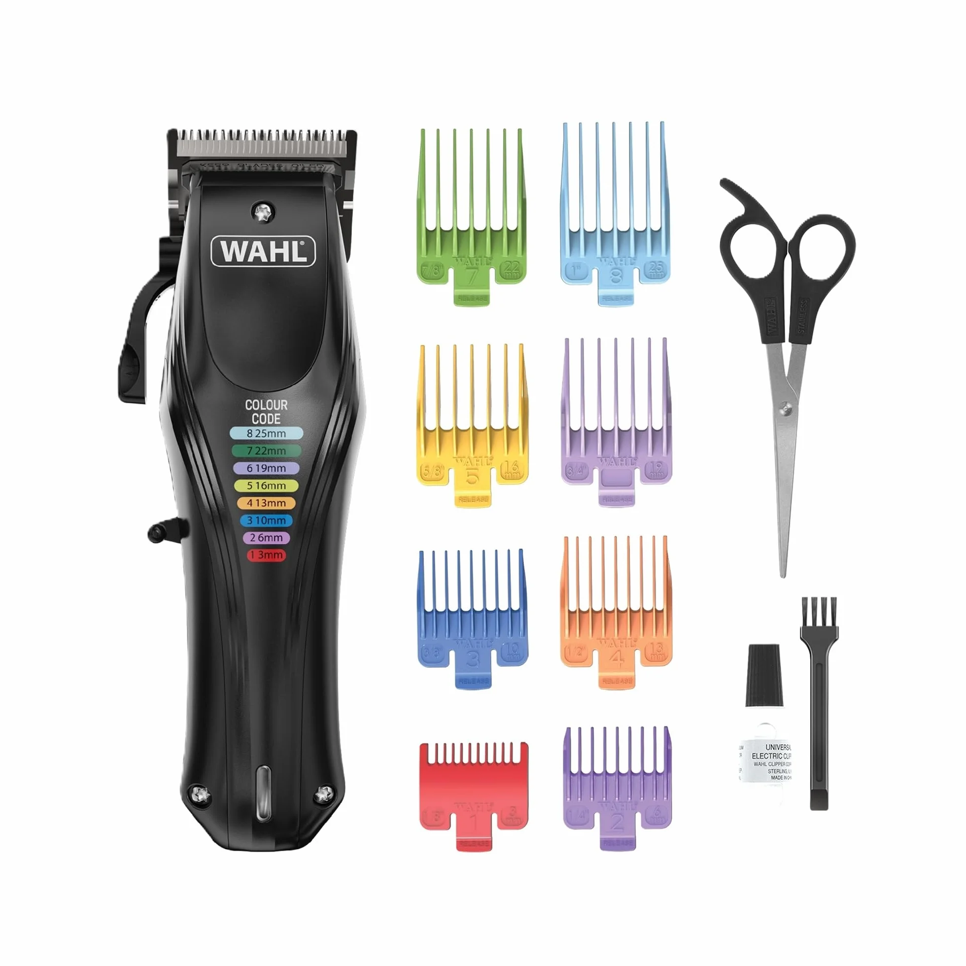 WAHL Colour Pro Maszynka do Strzyżenia Psów Akumulatorowa Cicha Przewodowa Bezprzewodowa Czarna