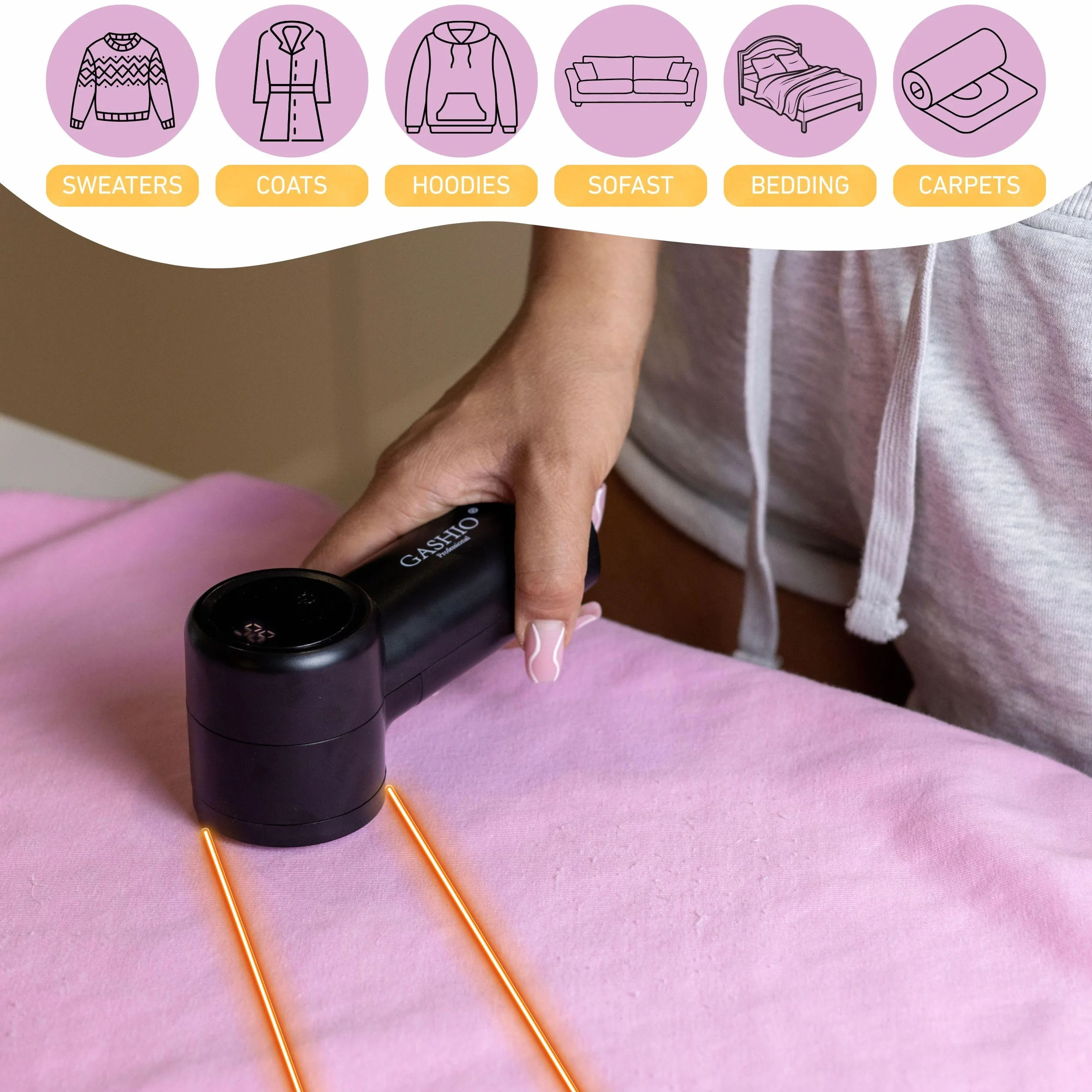 X9 elektryczna golarka do kłaczków – wydajny przyrząd do usuwania kłaczków i golarka do ubrań – usuwanie lint remover, Fabric Shaver, środek do usuwania kłaczków – idealna do tekstyliów i