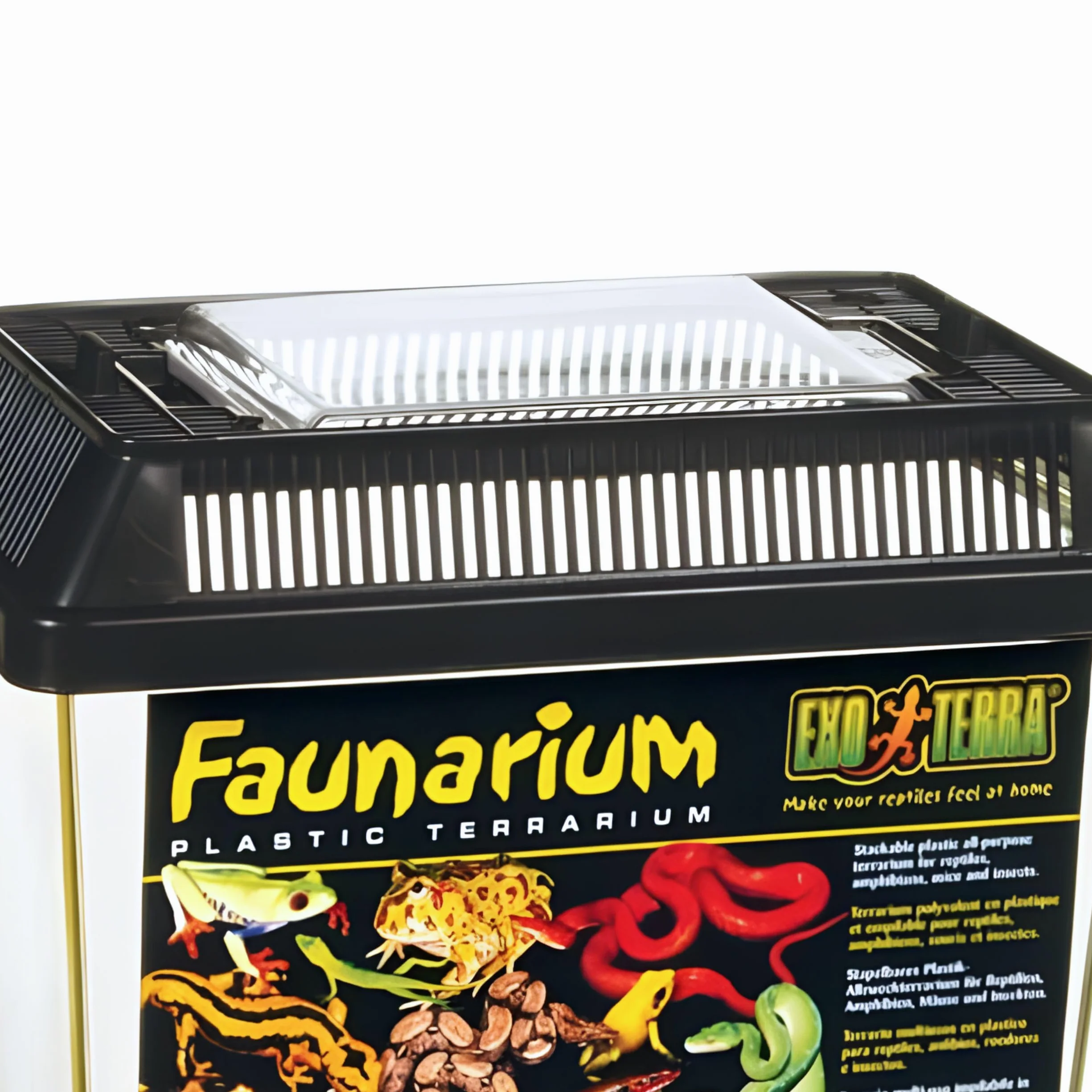 Exo Terra Faunarium Terrarium 37 x 22 x 25 cm czarne