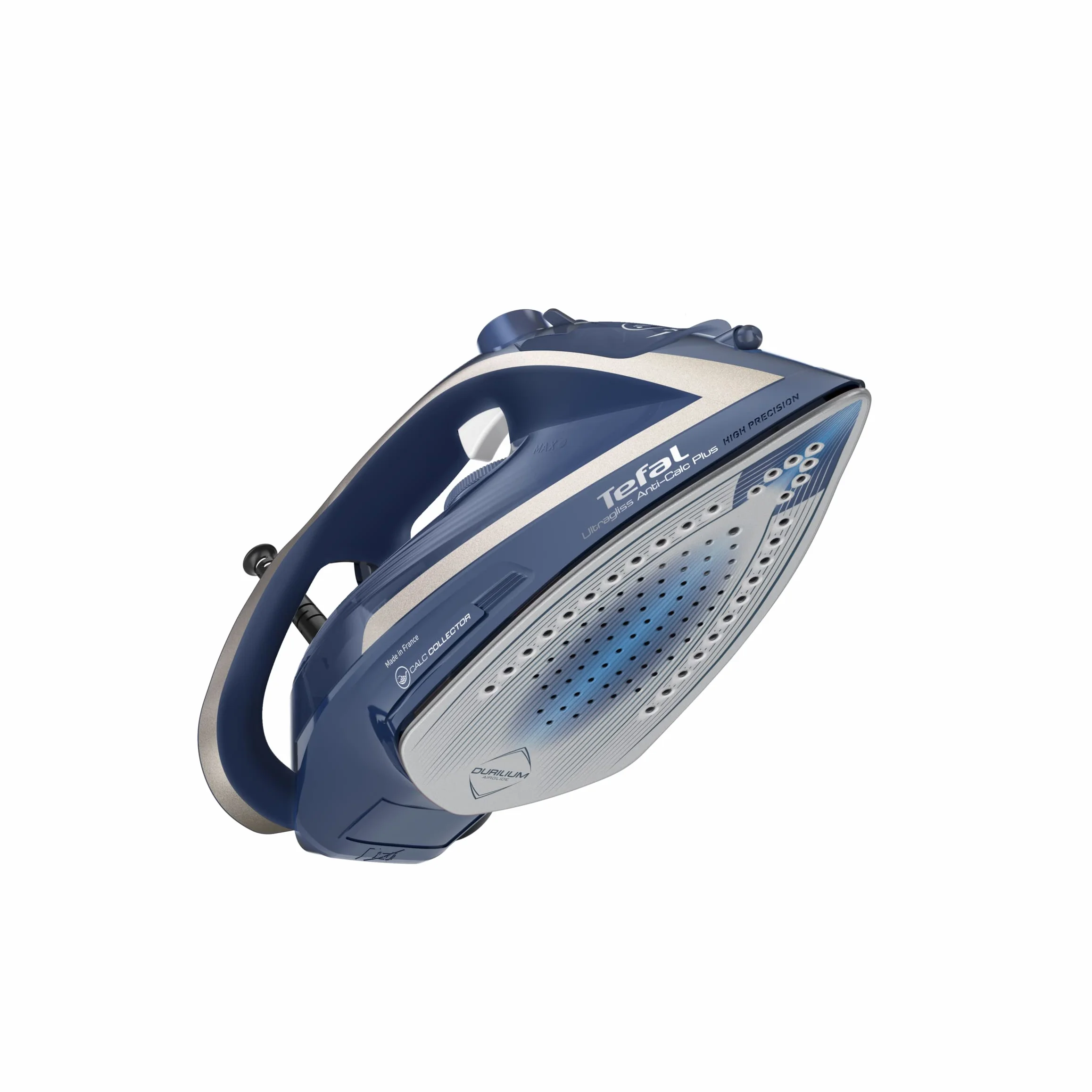 Tefal FV6830 Ultragliss Anti-Calc Plus Żelazko Parowe, 2800 W, Niebieski/Biały