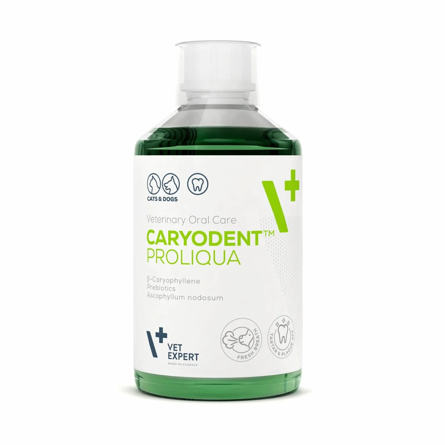 VET EXPERT CARYODENT® PROLIQUA płyn do higieny jamy ustnej dla psa i kota 250 ml