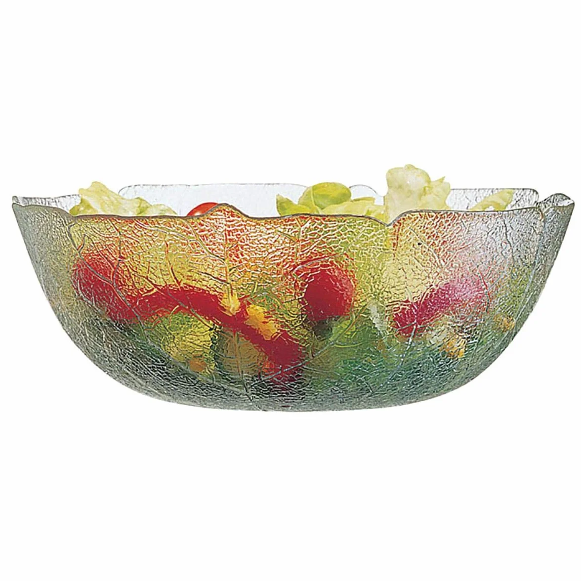 Luminarc ARC 06652 Aspen miska na sałatkę, 27 cm, 3,45 l, szkło, przezroczysta, 1 sztuka