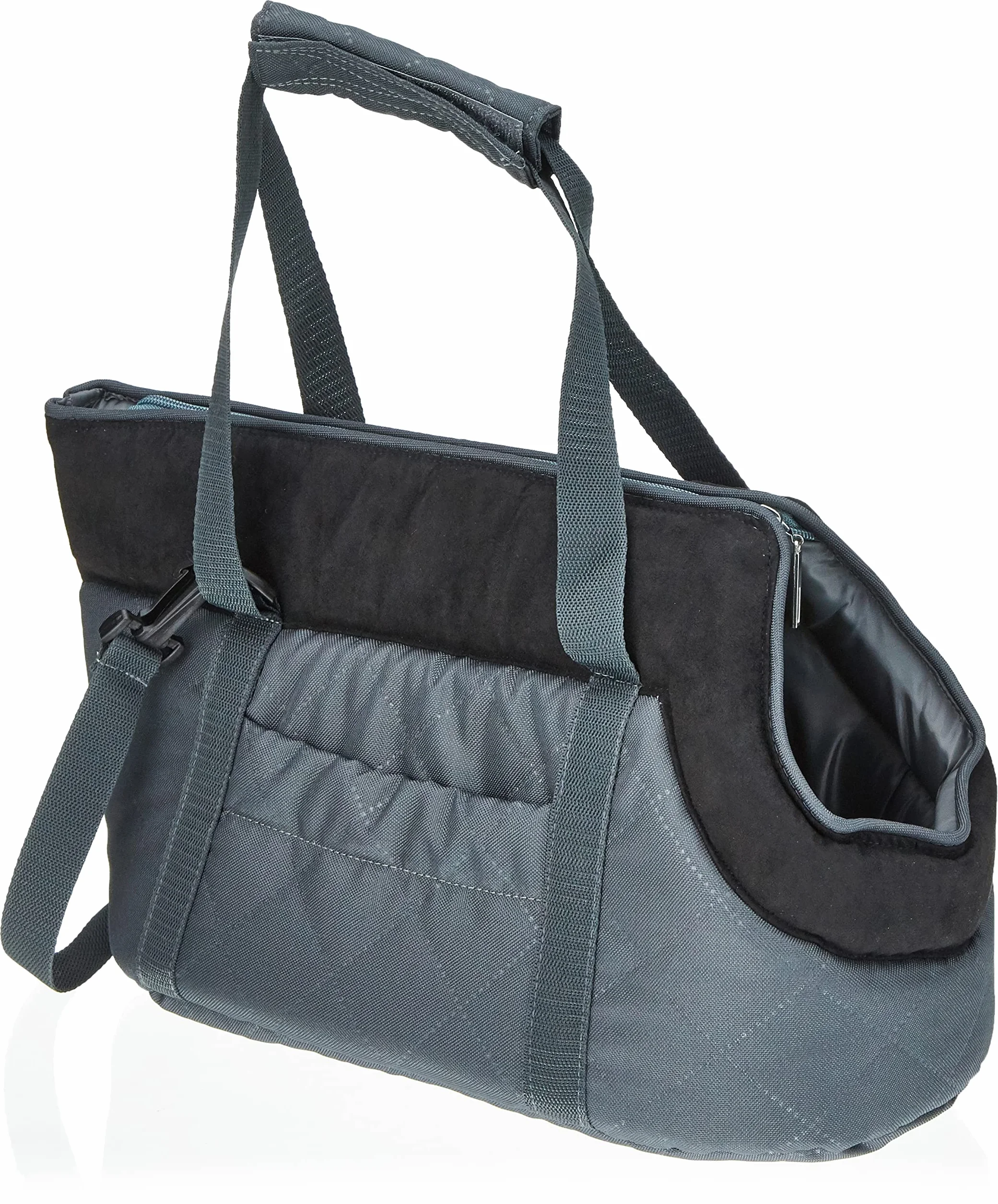 Hobbydog TORGZC6 torba dla psa i kota do przenoszenia 22x20x36 cm szara/czarna