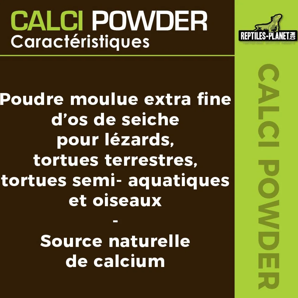 Reptiles Planet Calci Sepia Powder Kości mątwy w proszku dla gadów 100 g