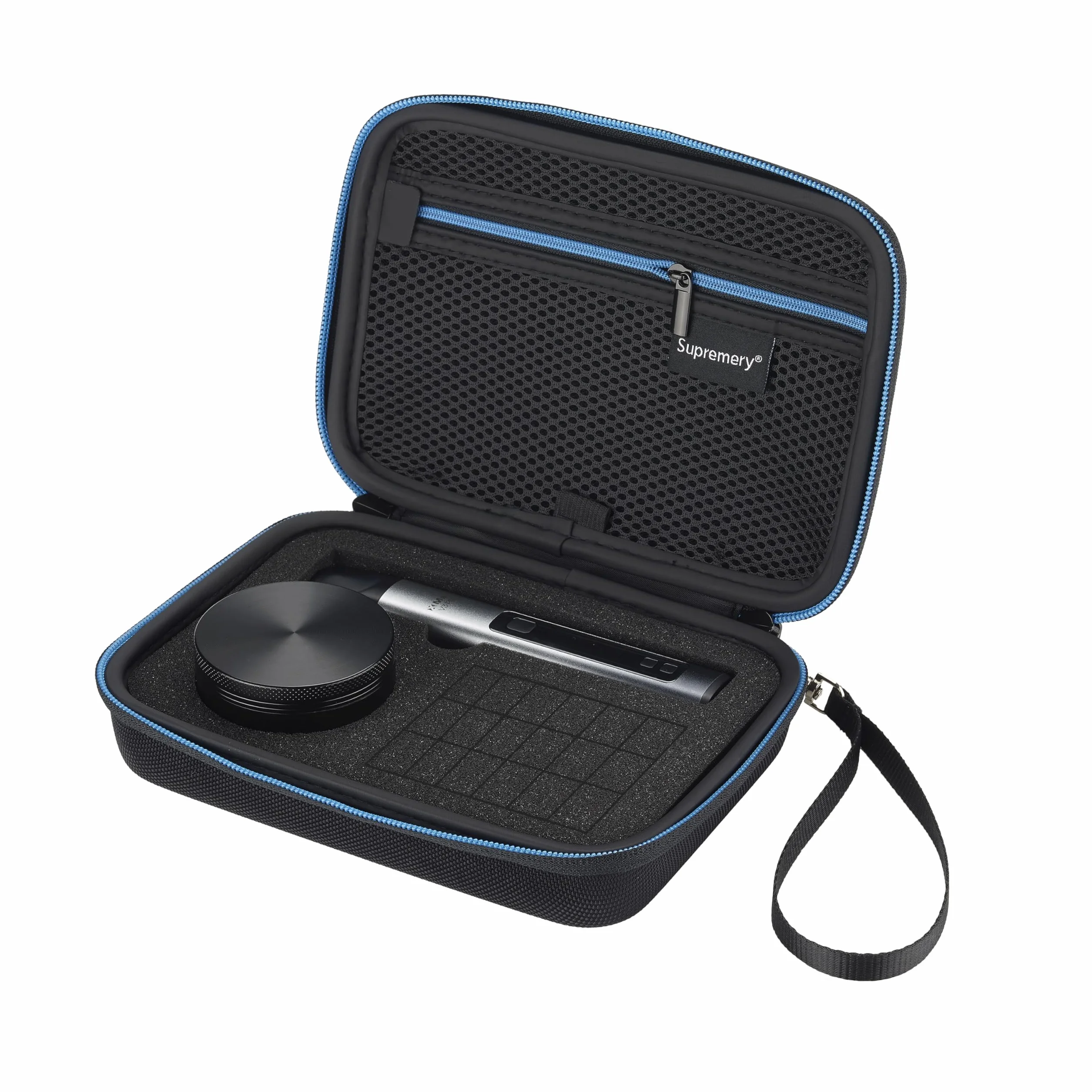 Etui ochronne Supremery kompatybilne z akcesorium do parownika Xmax V3 Pro Vaporizer, czarno-niebieskie
