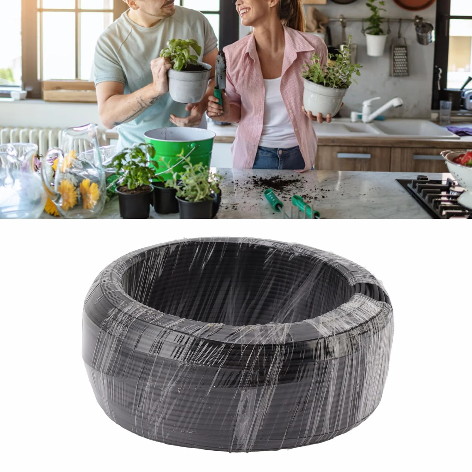 Pssopp Zestaw drutu Bonsai, aluminiowy drut treningowy do roślin, drut rzemieślniczy do gałęzi ogrodniczych, małych (4,0 mm)