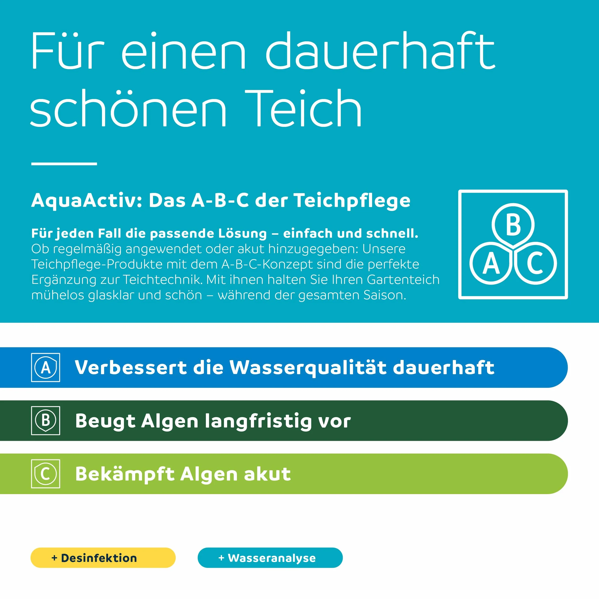 Oase AquaActiv AlGo Direct 500 ml