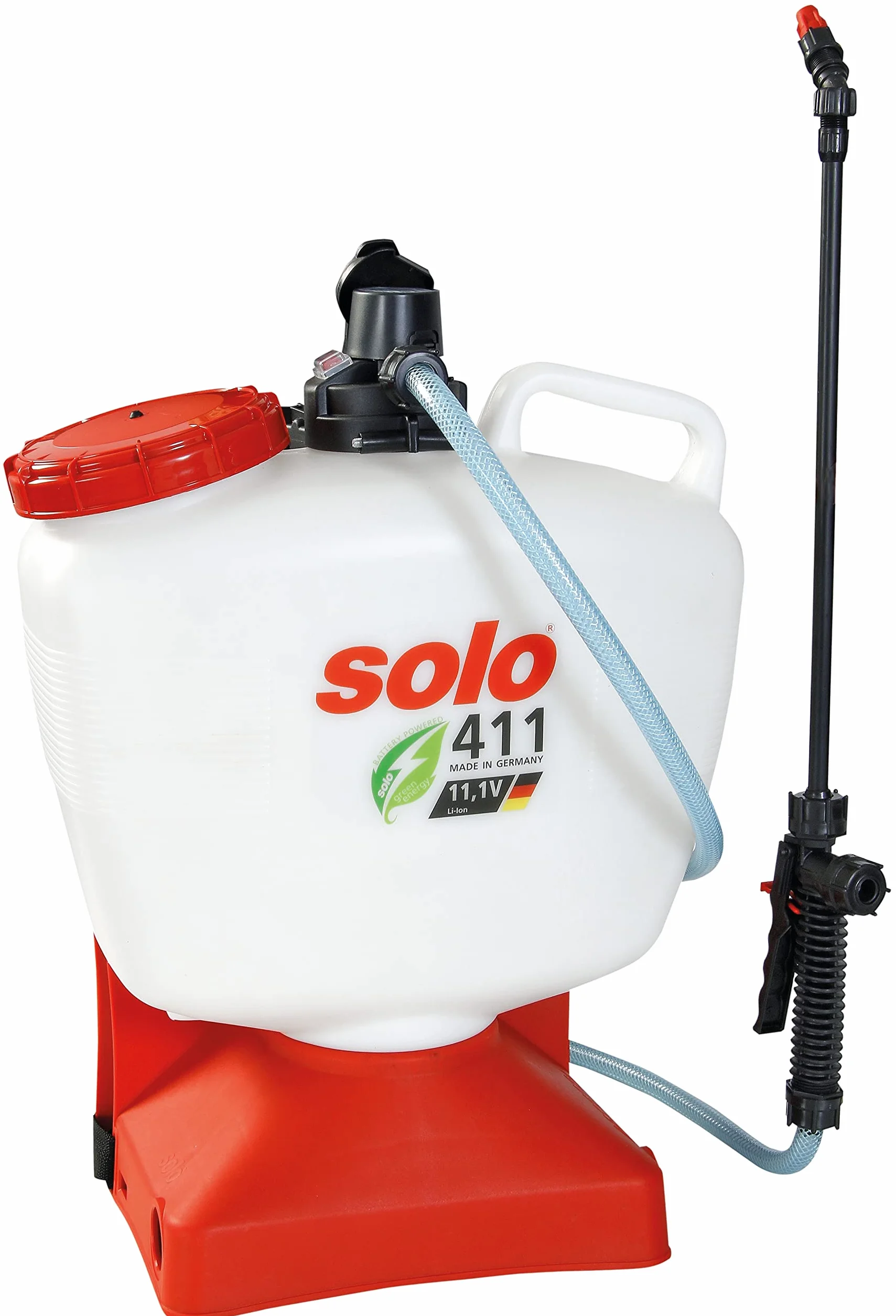 Solo Solo 411 Akumulatorowy Opryskiwacz, Biały, 10 l