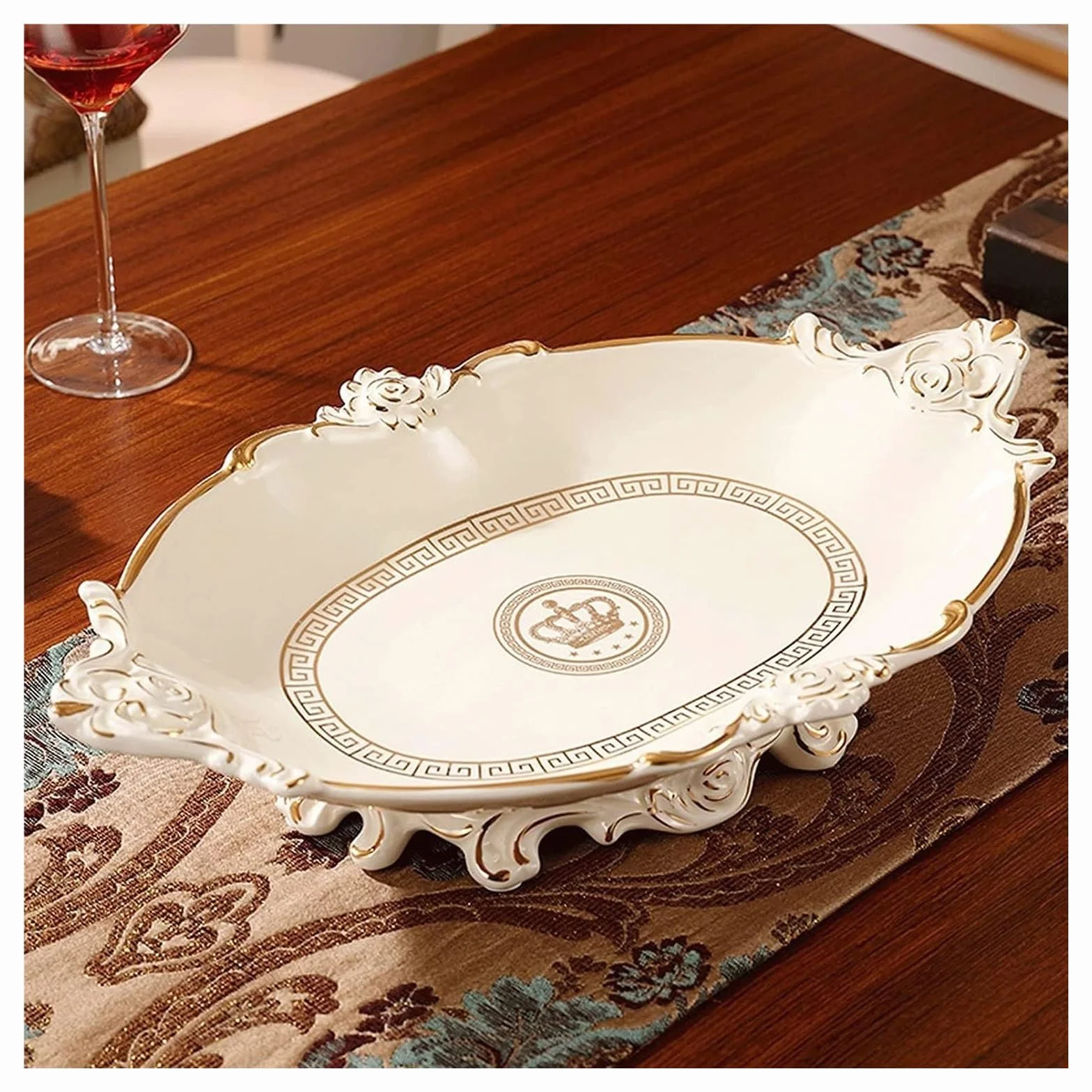 Miski na owoce Kosz na owoce Miska na owoce Ceramiczne miski na owoce Porcelanowe naczynia do serwowania na kolację na owoce do kuchni Dekoracyjne