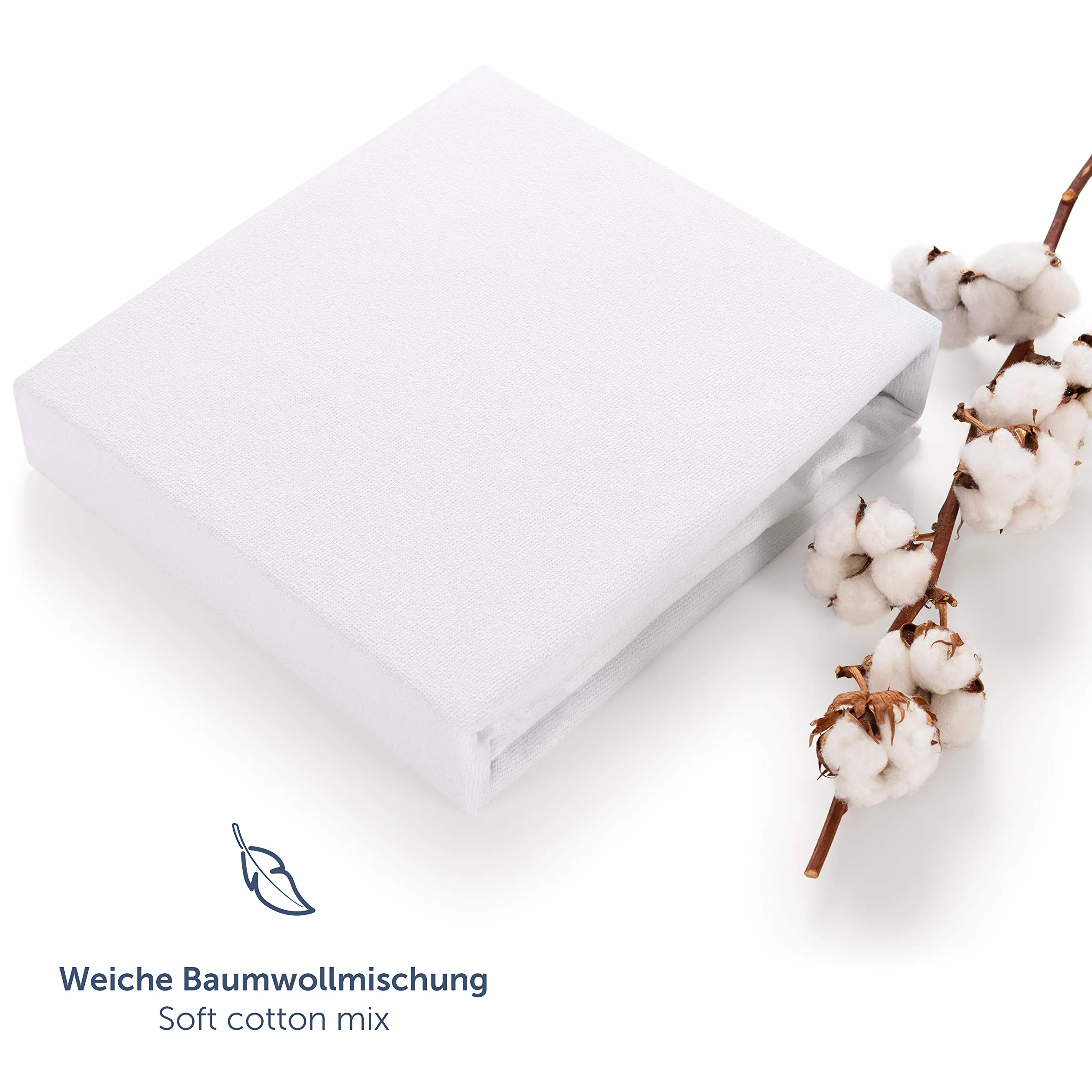 Blumtal Ochrona Materaca AirComfort 180 x 200 cm – Wodoodporna, oddychająca, cicha i antyalergiczna ochrona materaca