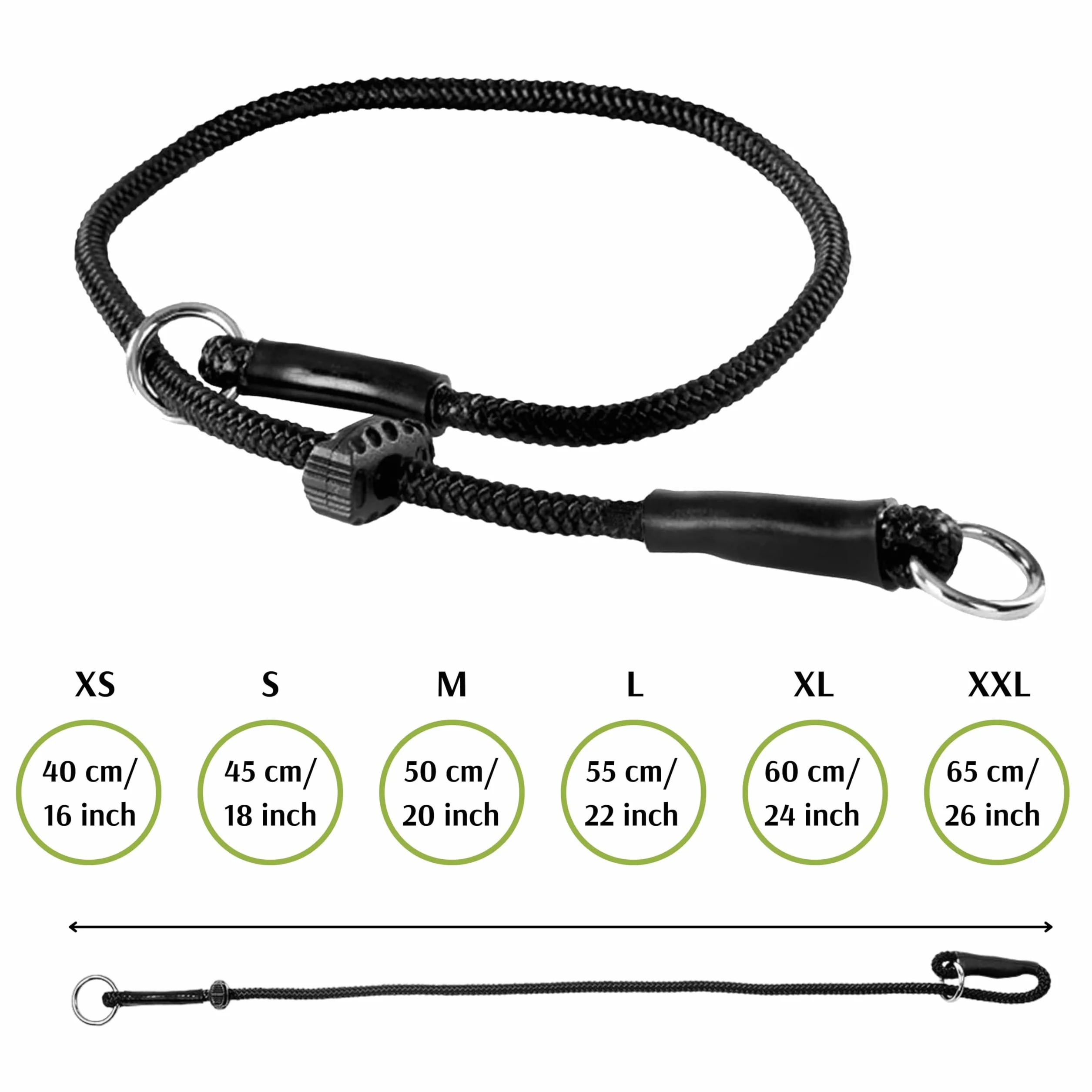 Dingo Gear S04060 obroża do treningu psów wodoodporna czarna rozmiar M