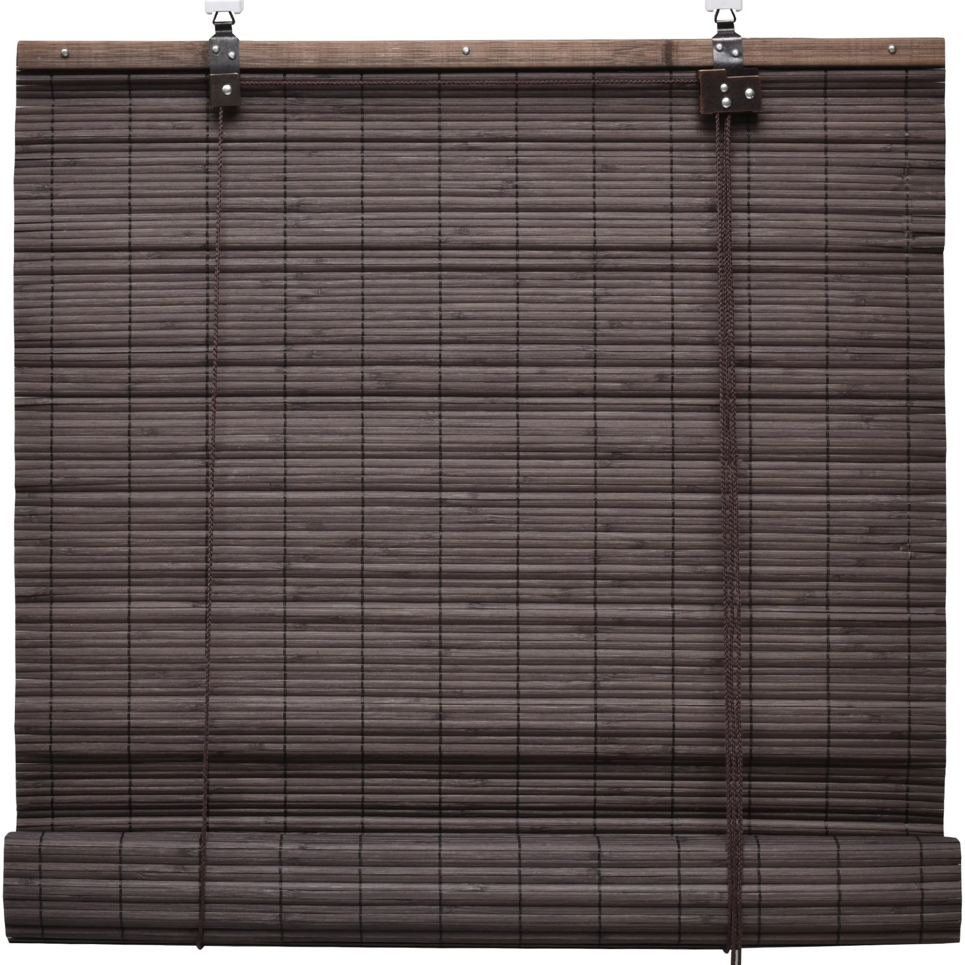 Sol Royal Rolety Bambusowe SolDecor B86 Bez Wiercenia Brązowe Rolety Rzymskie + Zaciski 140x160 Żaluzje na Okno