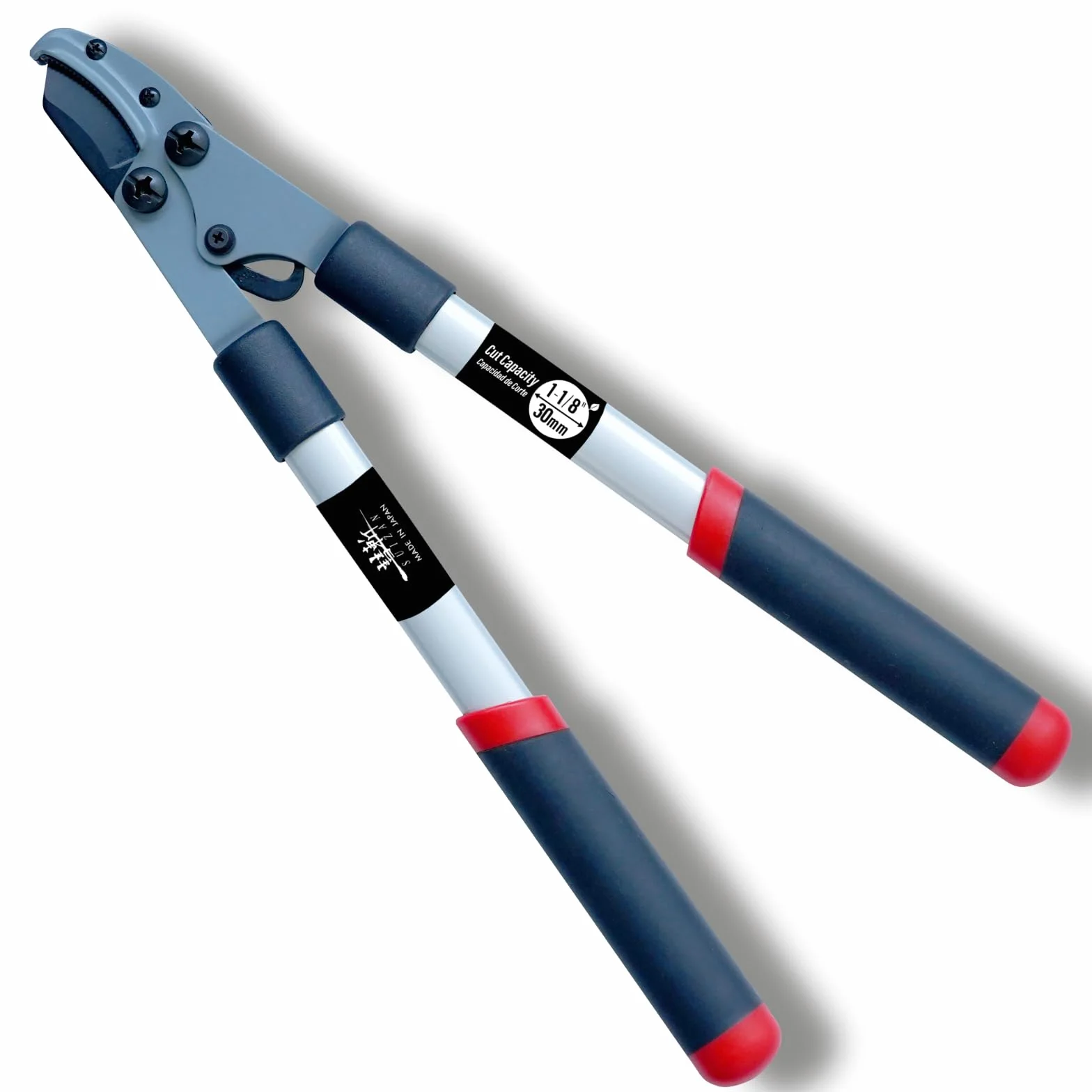 SUIZAN Kowadełkowy Sekator do gałęzi 465mm - Japońskie profesjonalne Kompakt 620g Lekki Narzędzia ogrodnicze