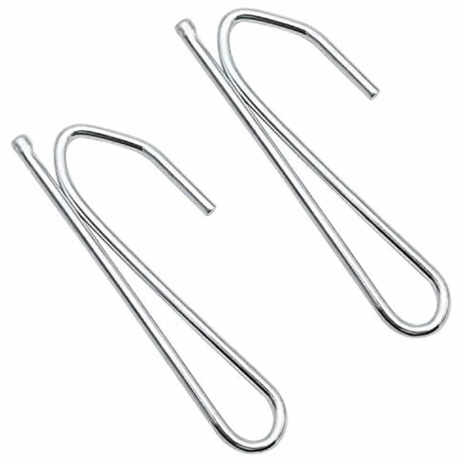 30 szt. metalowe haczyki do zasłon szczypta fałdy haczyki pojedyncze pręty draperia szpilki haczyki głębokie pręt fałdy haczyki do ołówkowych fałd zasłony
