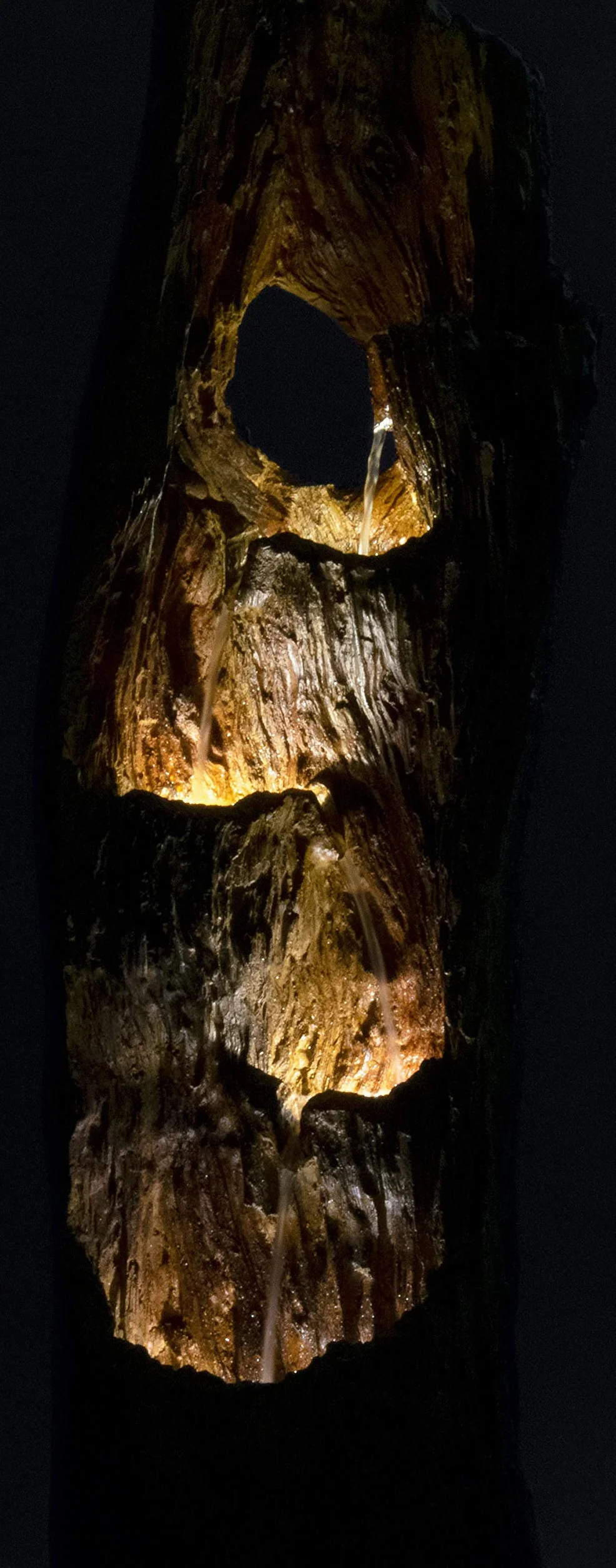 Dobar Albe Fontanna Ogrodowa, Brązowy, 34 x 30 x 124.5 cm