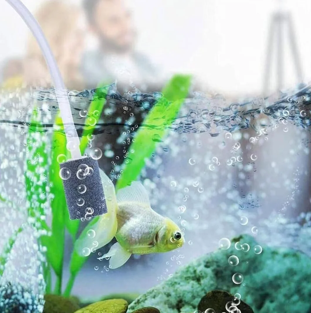 Mini USB Pompa Powietrza do Akwarium z Kamieniem Powietrznym