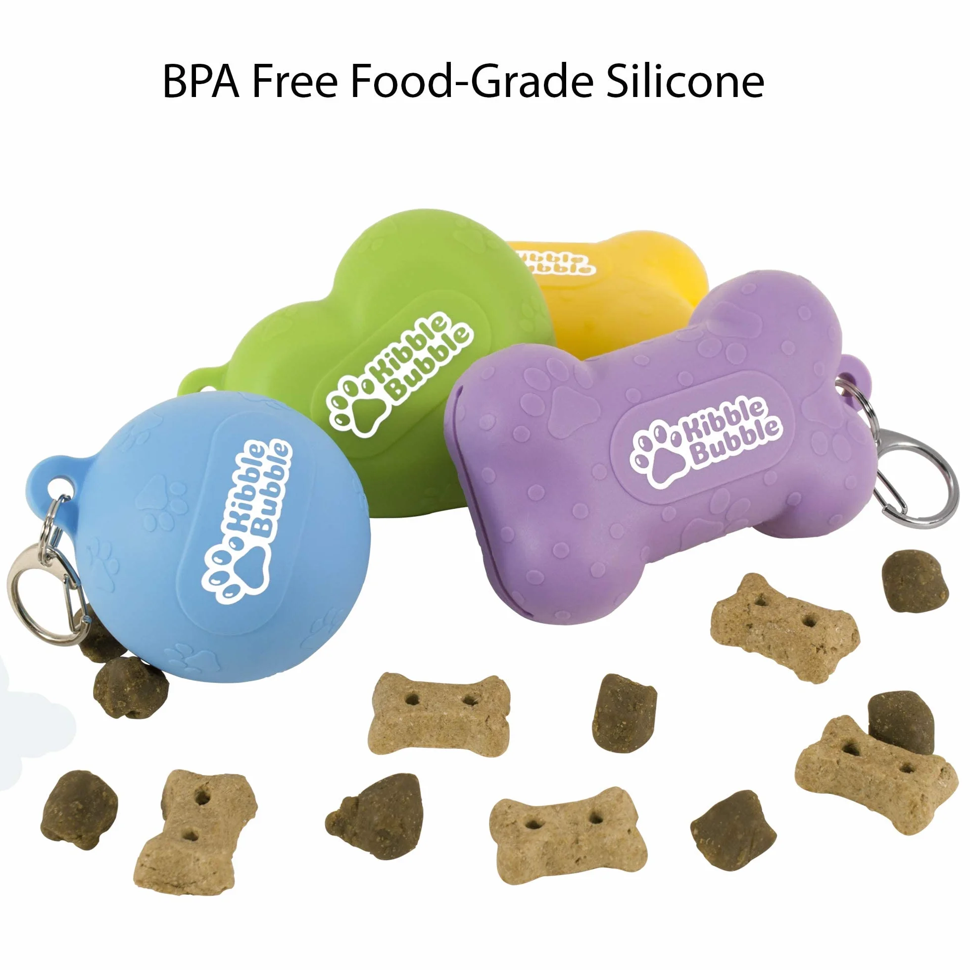 Dog Treat Pouch Bone Green