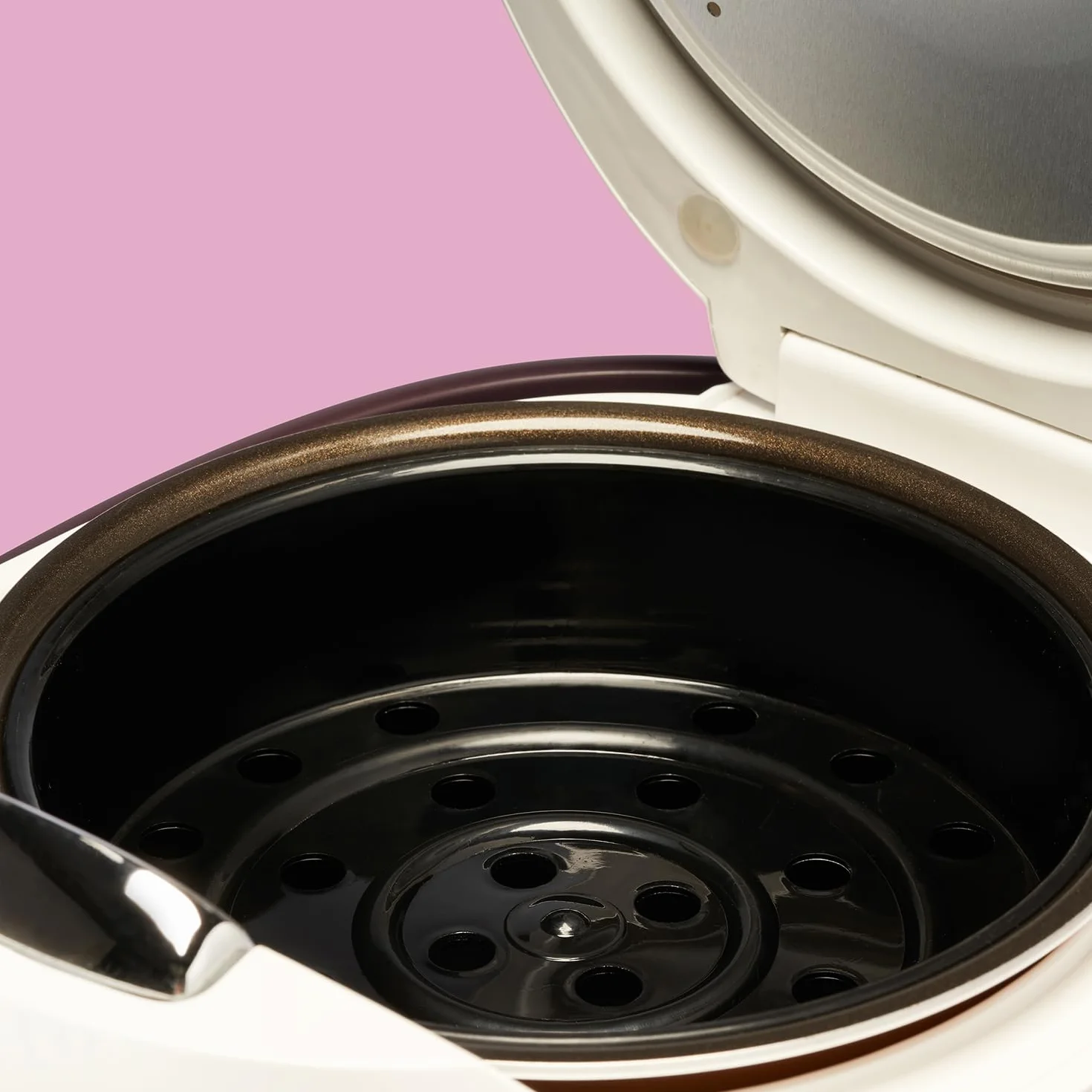 Reishunger Cyfrowy mini ryżowar i parowar w kolorze biały - Funkcja utrzymywania ciepła, minutnik & garnek premium - mały multicooker, 8 programów, 7-fazowa technologia gotowania, 1-3 osoby