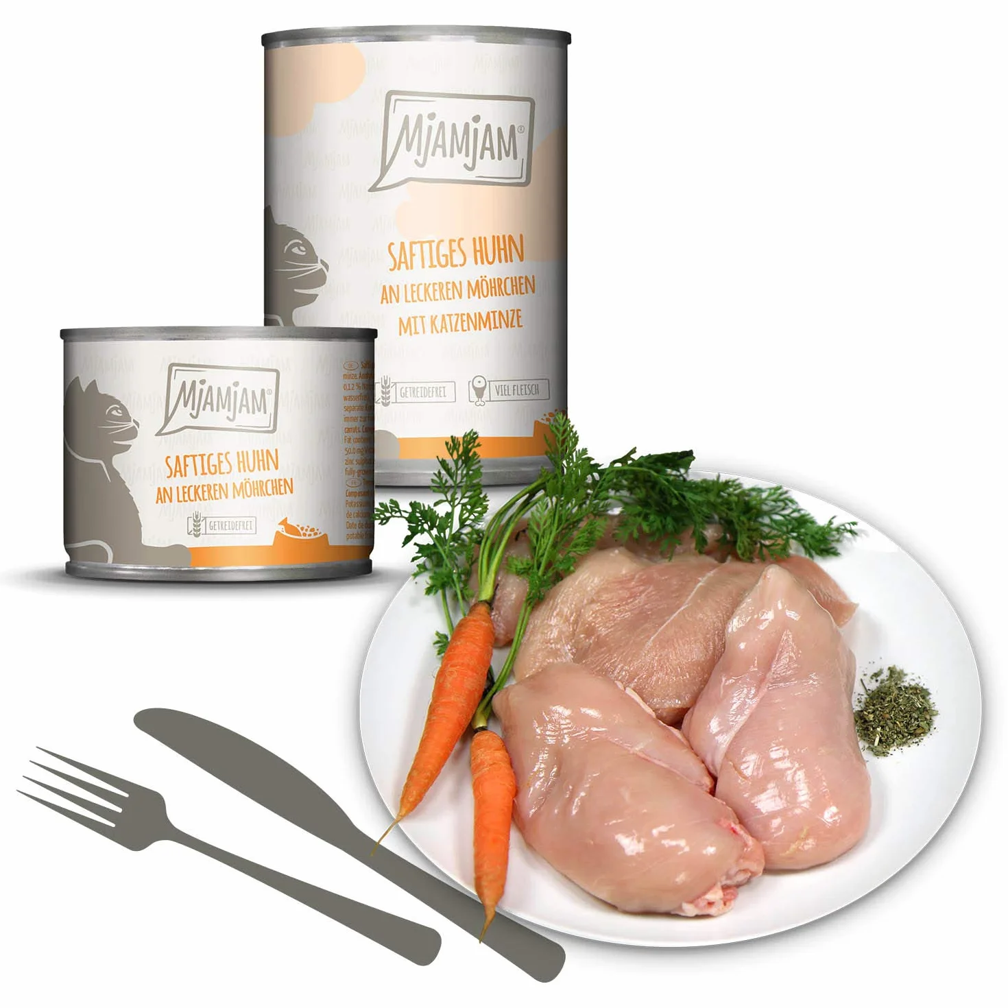Mjamjam Mokra Karma dla Kotów, 6 x 200 g