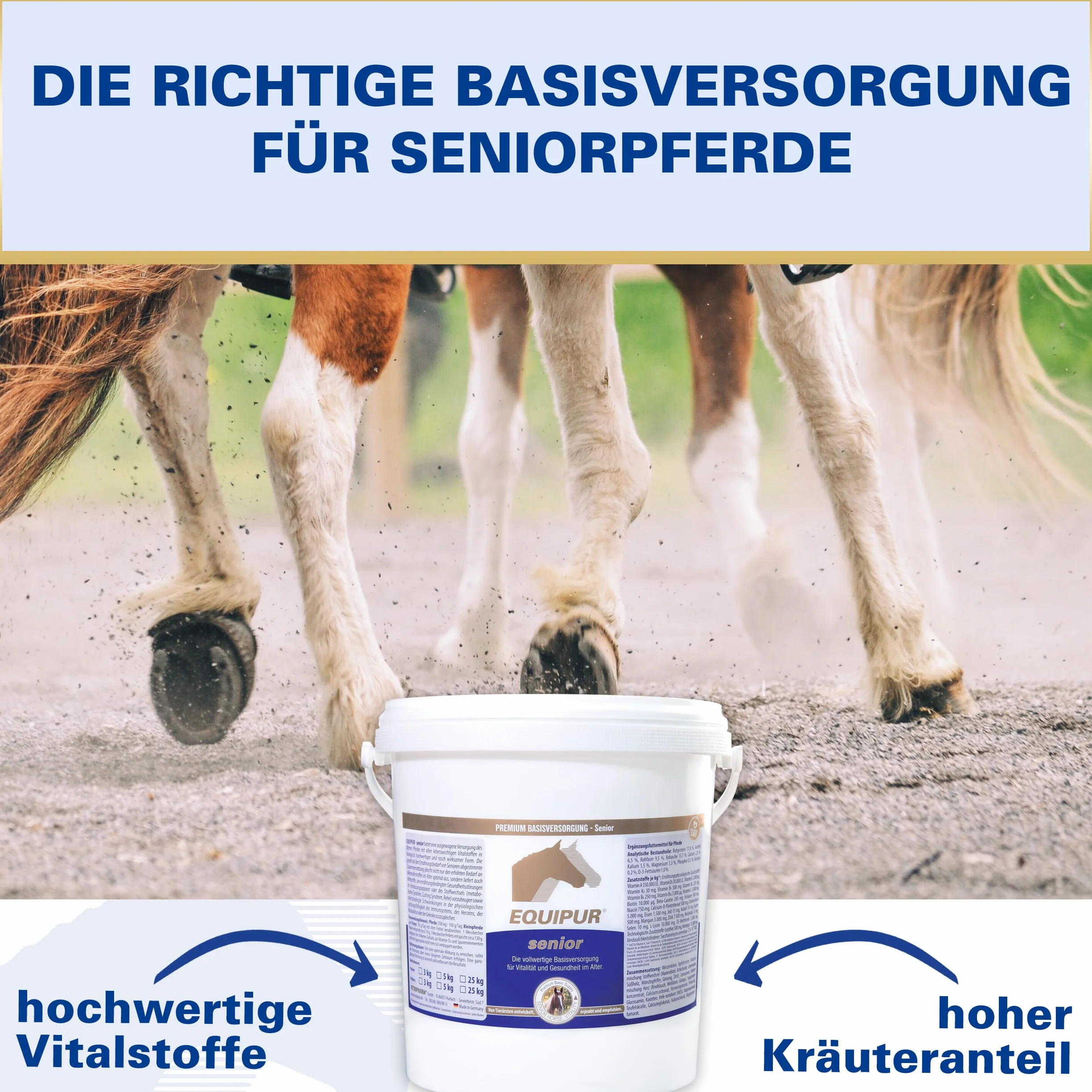Vetripharm Equipur Senior Pellets 5 kg