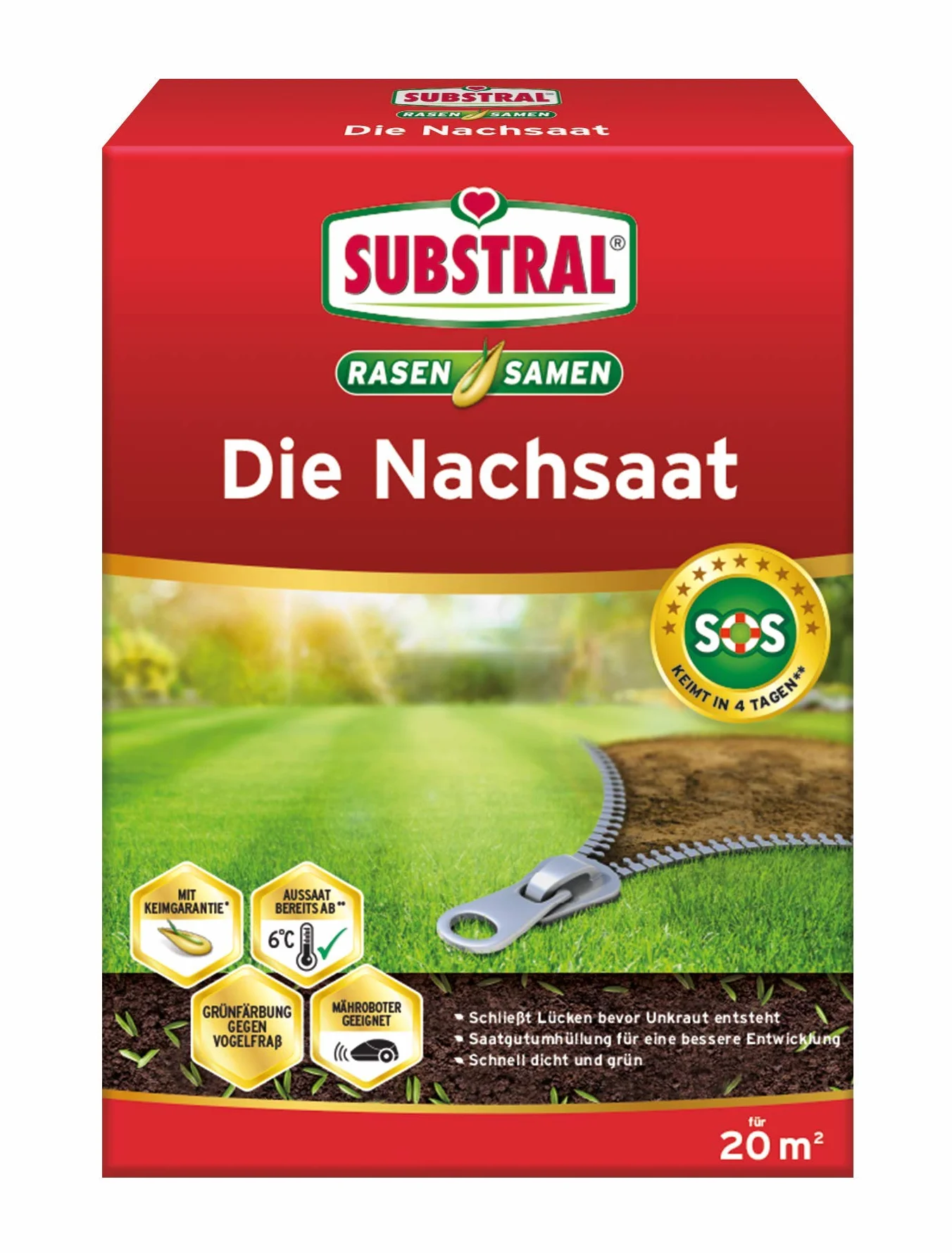 Mieszanka nasion Substral do nasion, matryca do 20 m² – 400 g