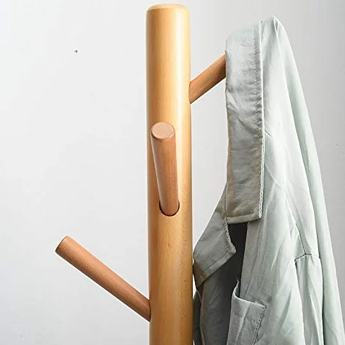 Wieszak na ubrania dla dzieci – garderoba podłogowa do przedszkola – prosty, biały wieszak na ubrania i przechowywanie akcesoriów – rozmiar 175 x 35 cm – idealny do odzieży dziecięcej